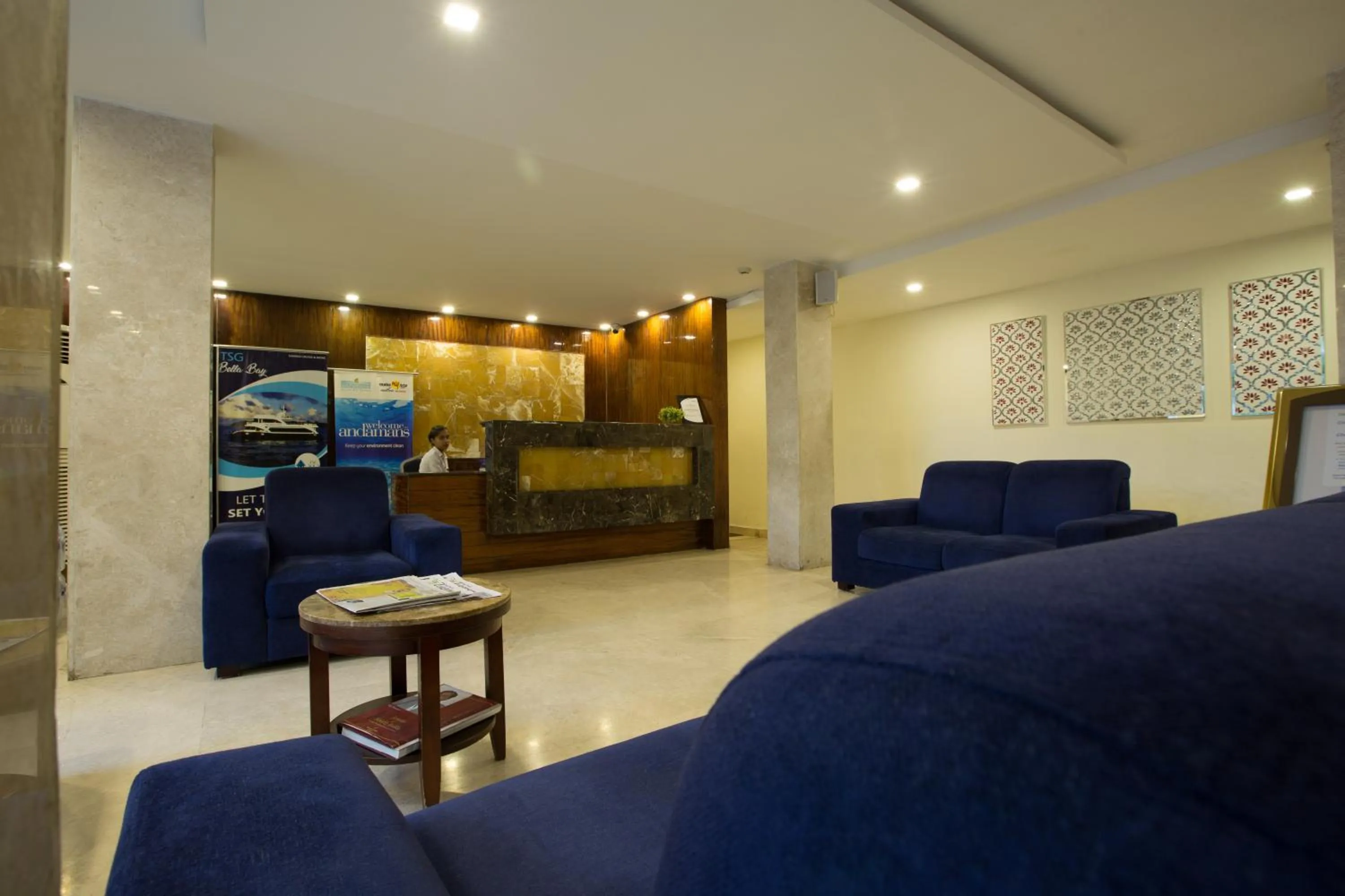 Lobby or reception in Hotel TSG Grand