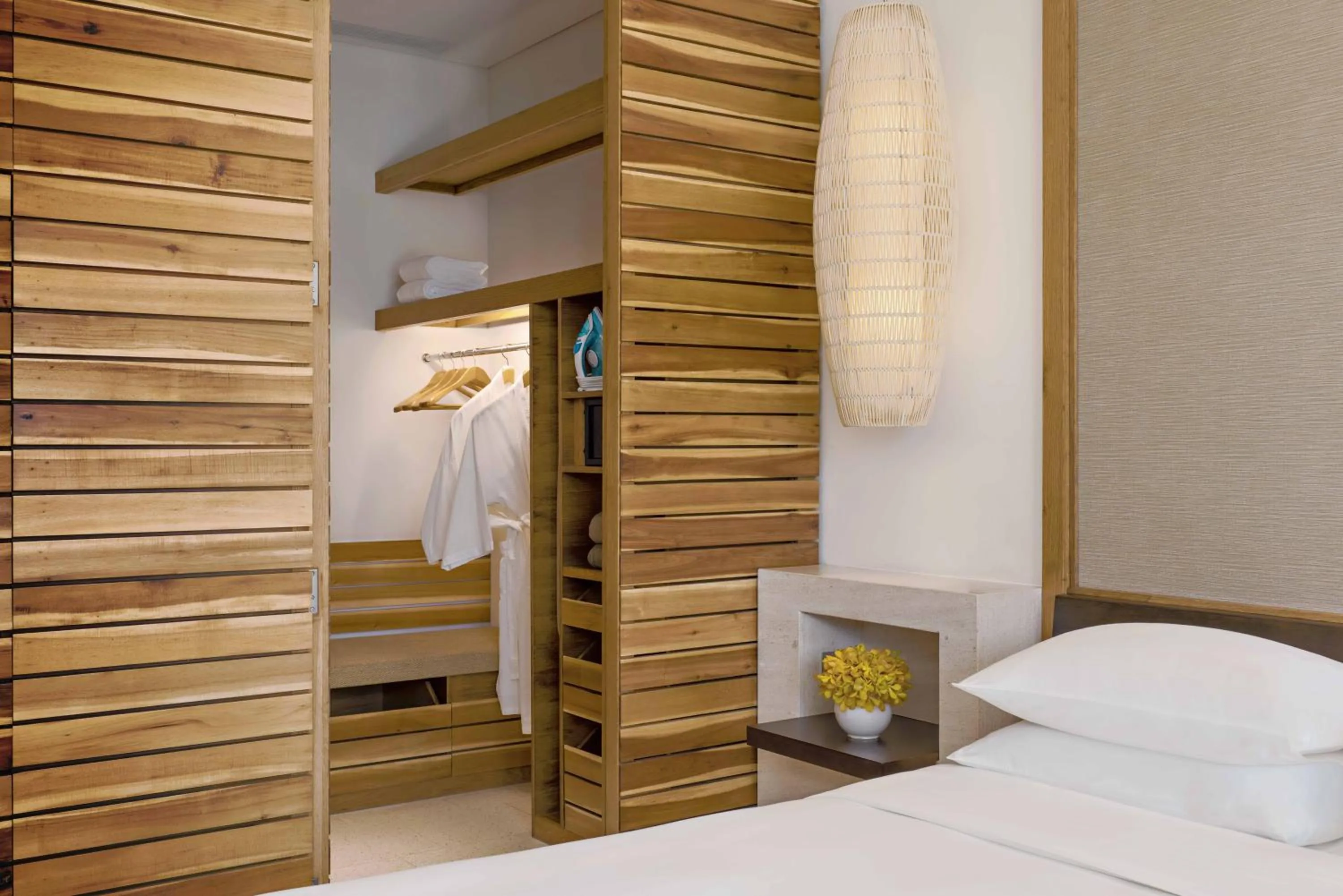 wardrobe, Bed in Hyatt Regency Danang Resort and Spa