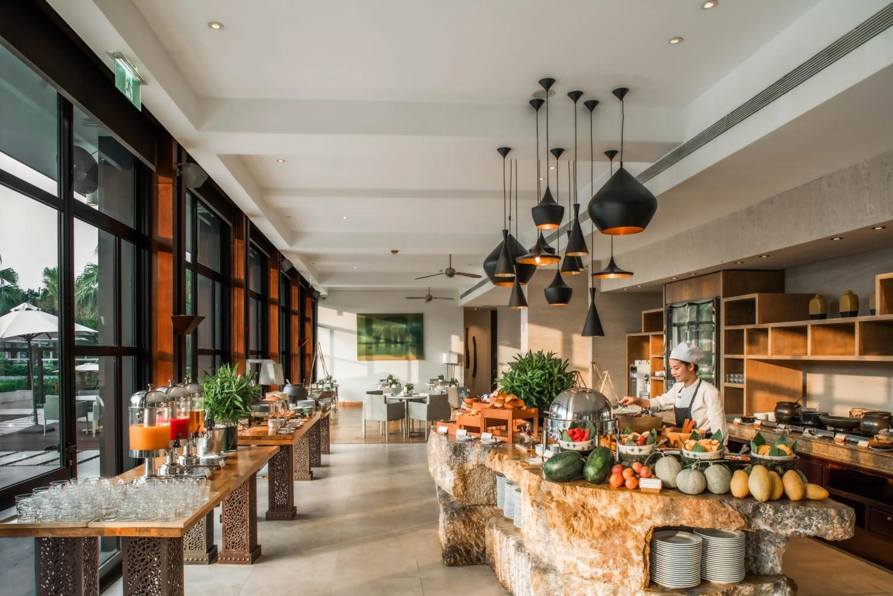 Breakfast in Hyatt Regency Danang Resort and Spa
