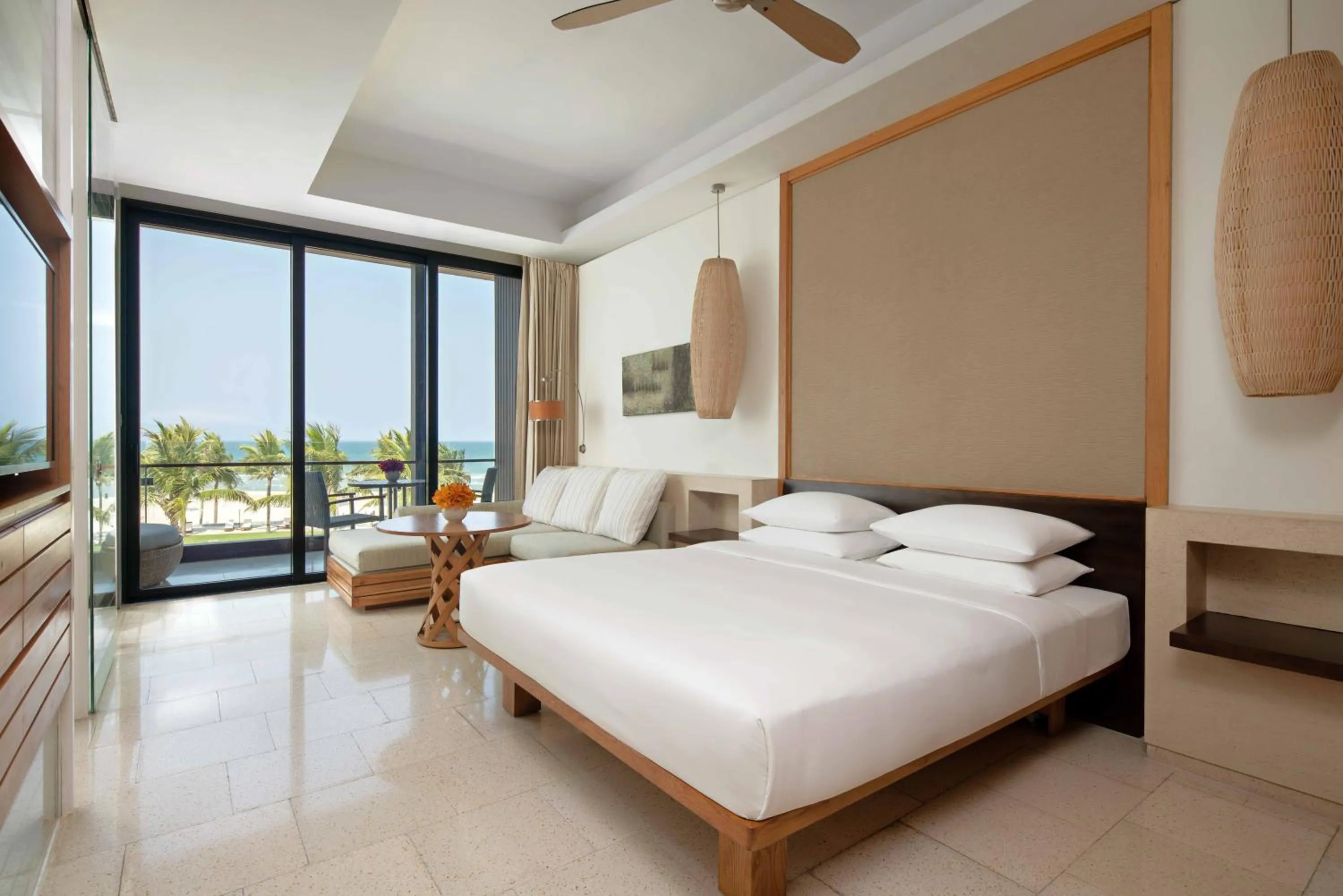 View (from property/room), Bed in Hyatt Regency Danang Resort and Spa