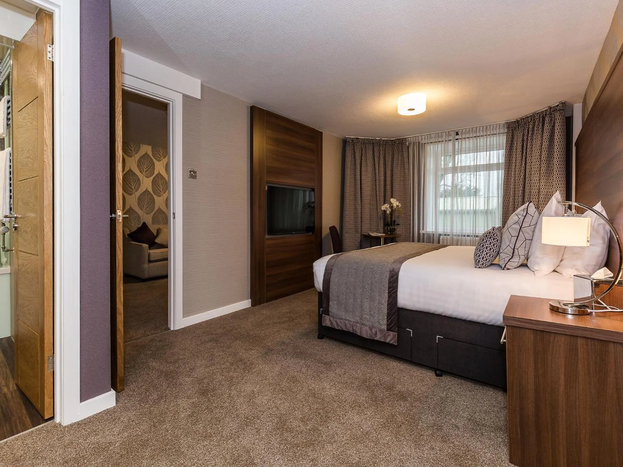 Photo of the whole room, Bed in The Melbreak Hotel