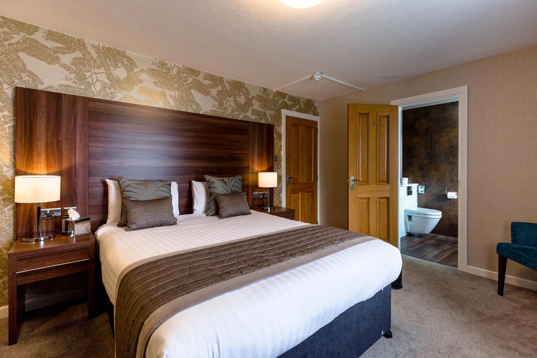 Bed in The Melbreak Hotel