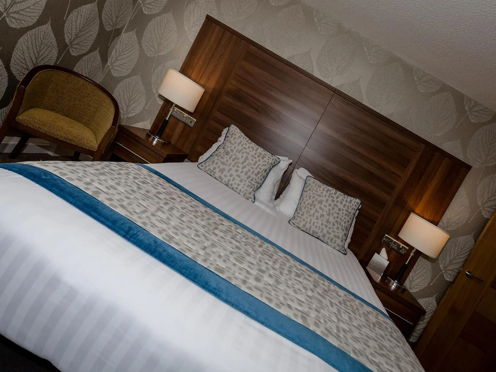 Bed in The Melbreak Hotel