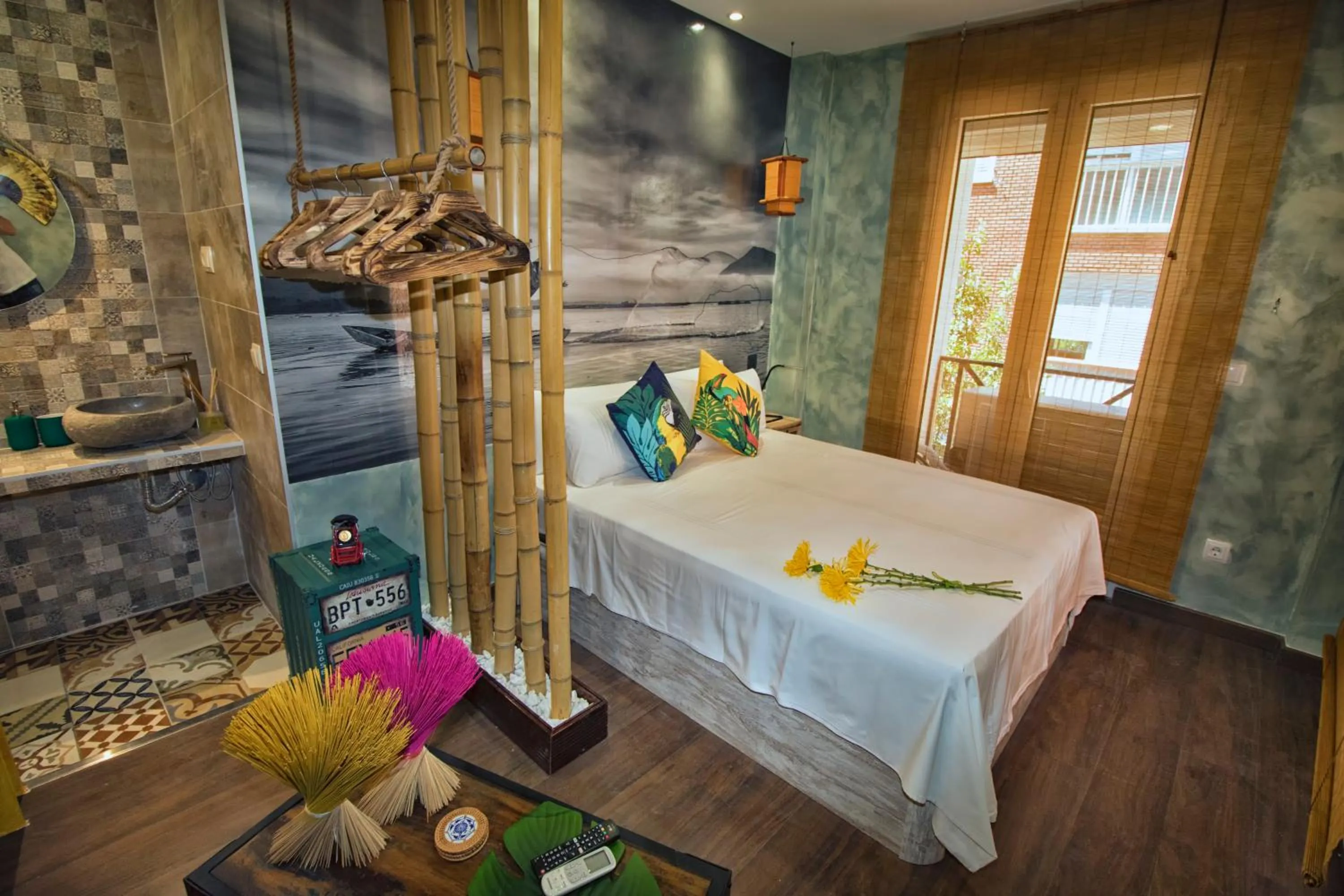 Bedroom, Bed in T-Homes - Cuenca