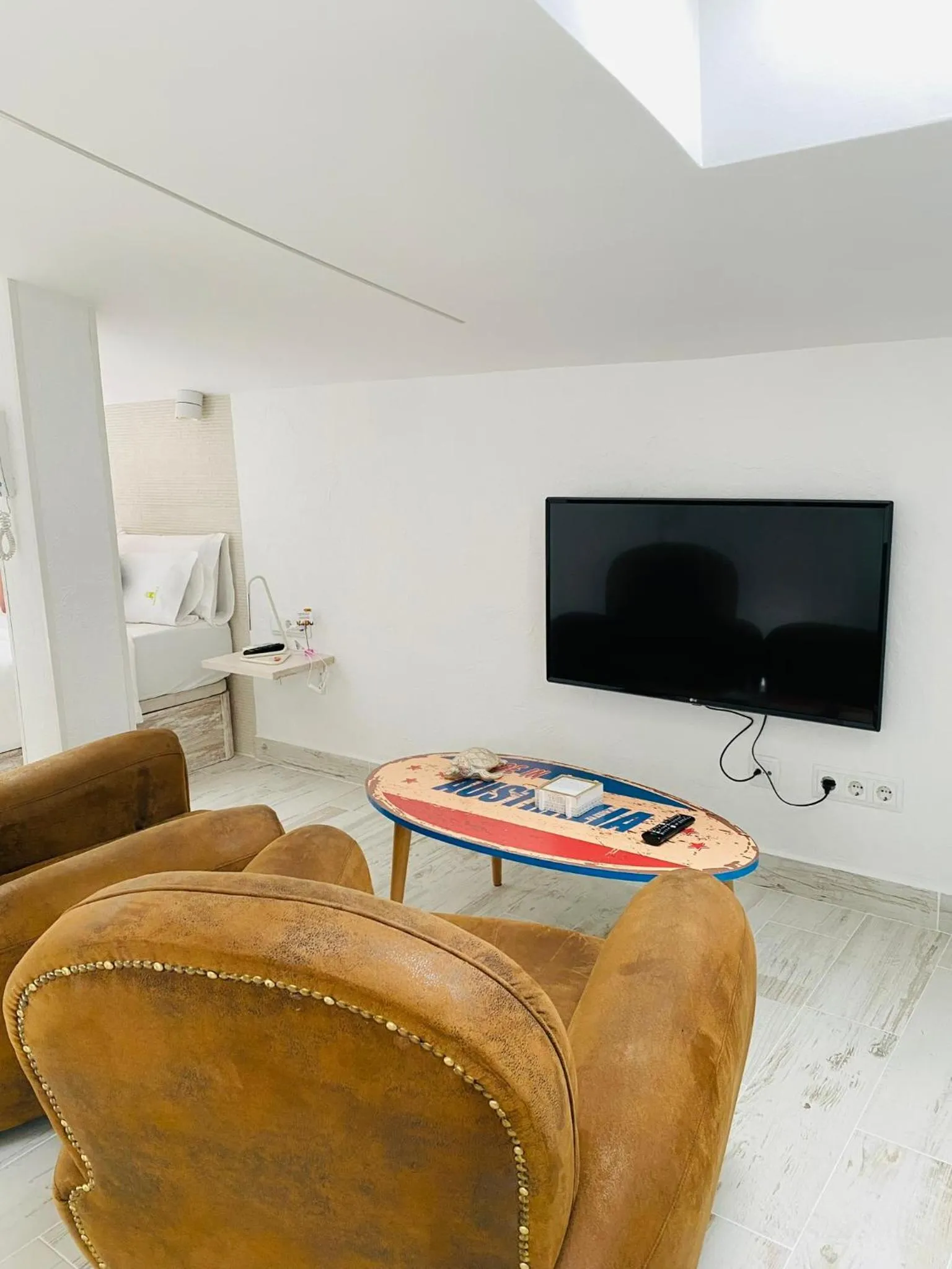 Seating area in T-Homes - Cuenca