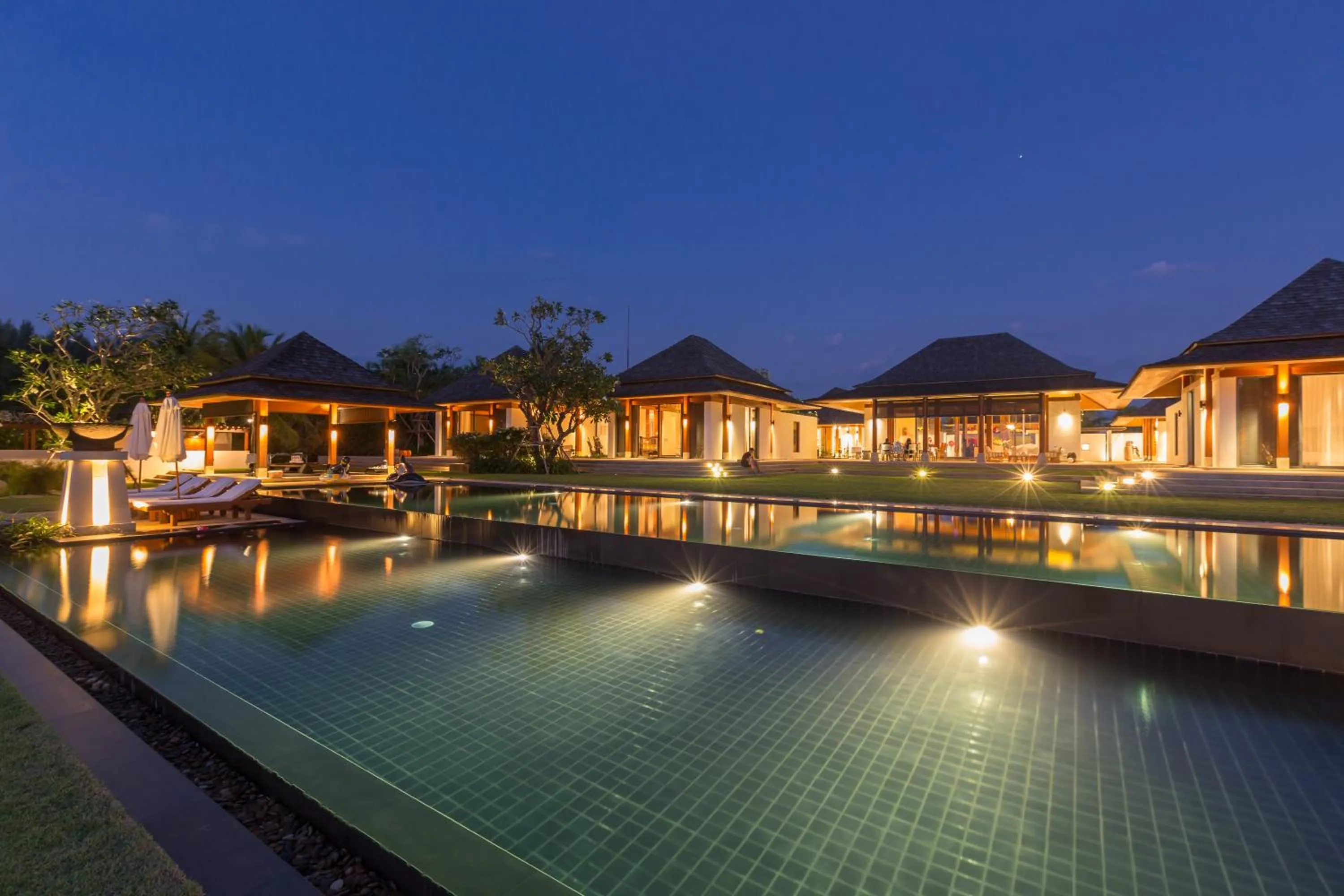 Swimming pool, Property Building in Villa Sundara - SHA Extra Plus