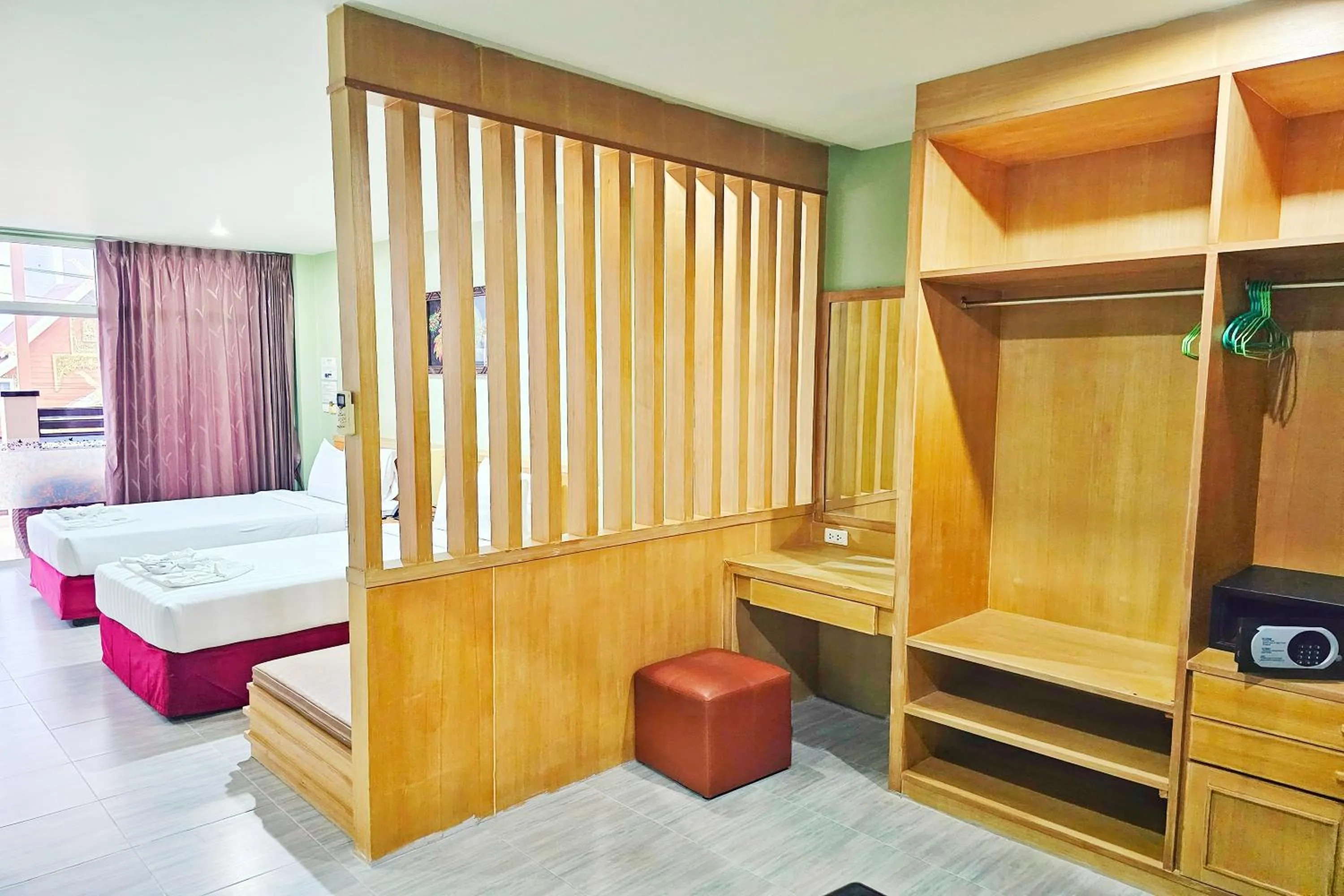Bedroom in Dome Resort SHA Plus