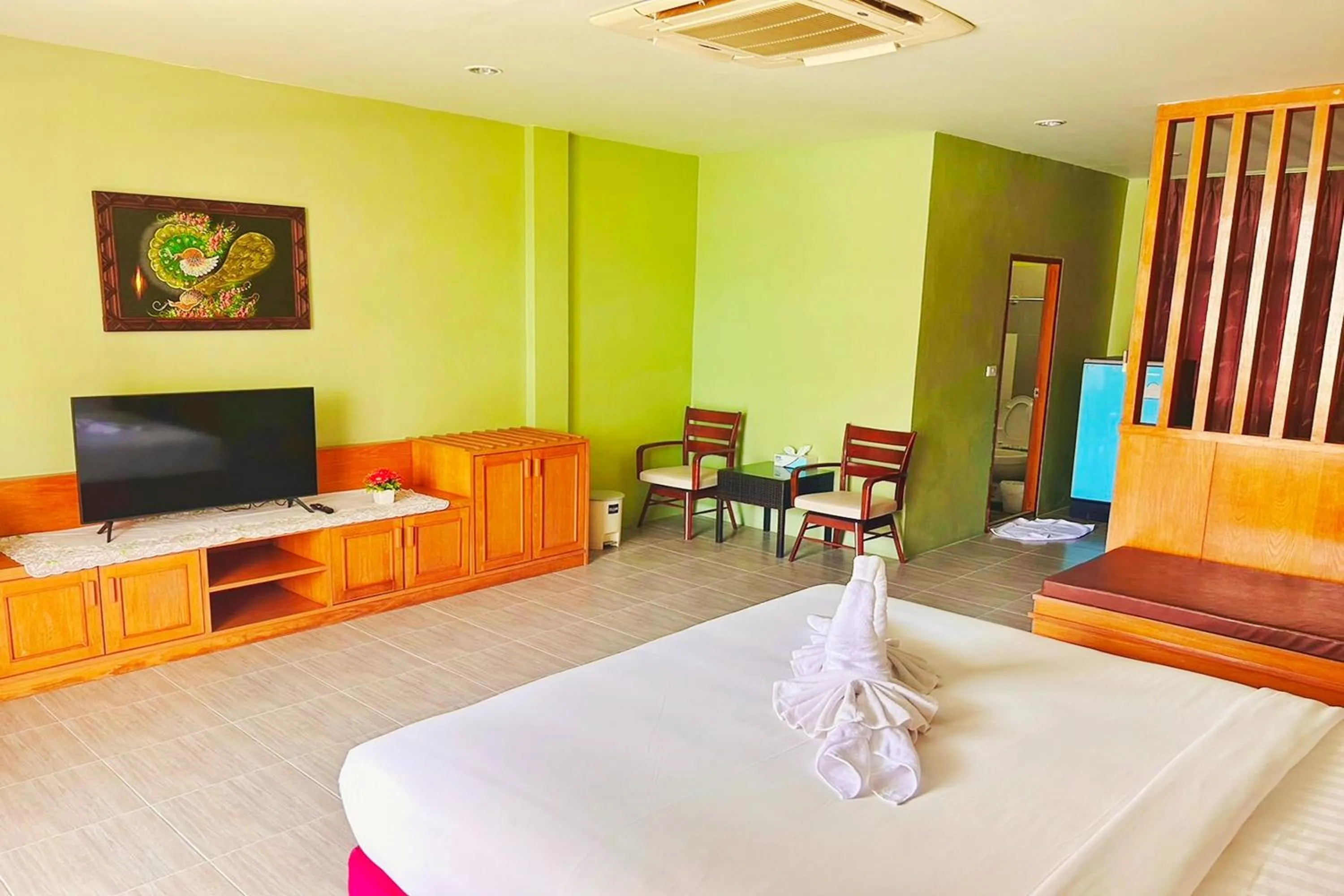Bedroom in Dome Resort SHA Plus