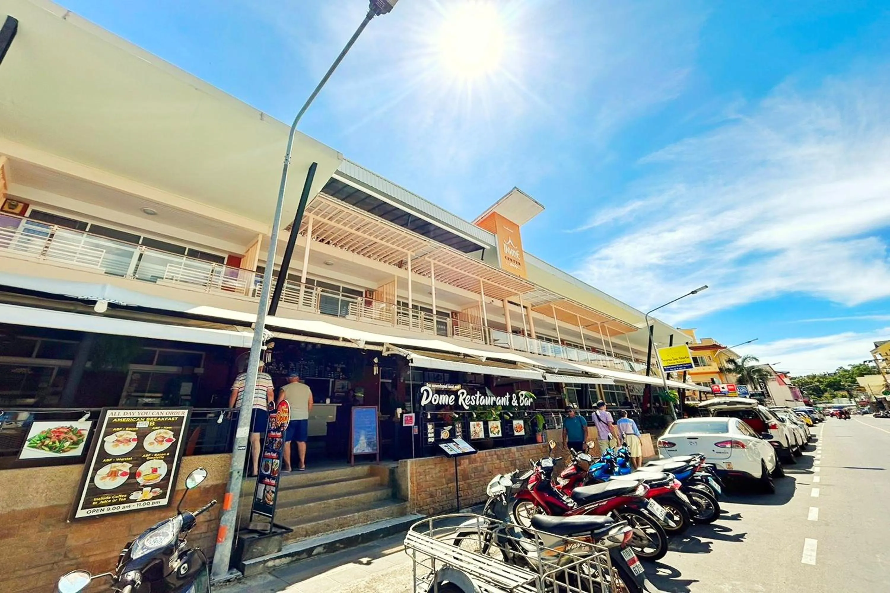 Property building in Dome Resort SHA Plus