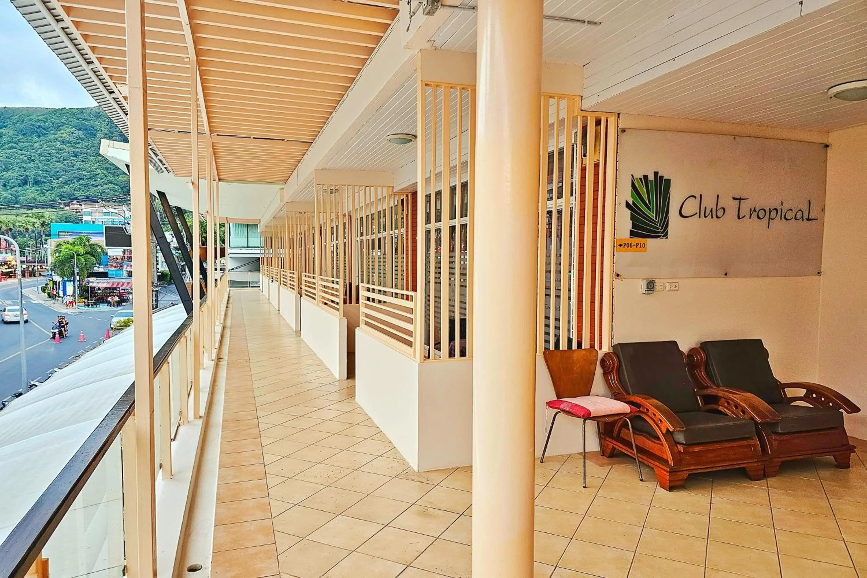 Balcony/Terrace in Dome Resort SHA Plus