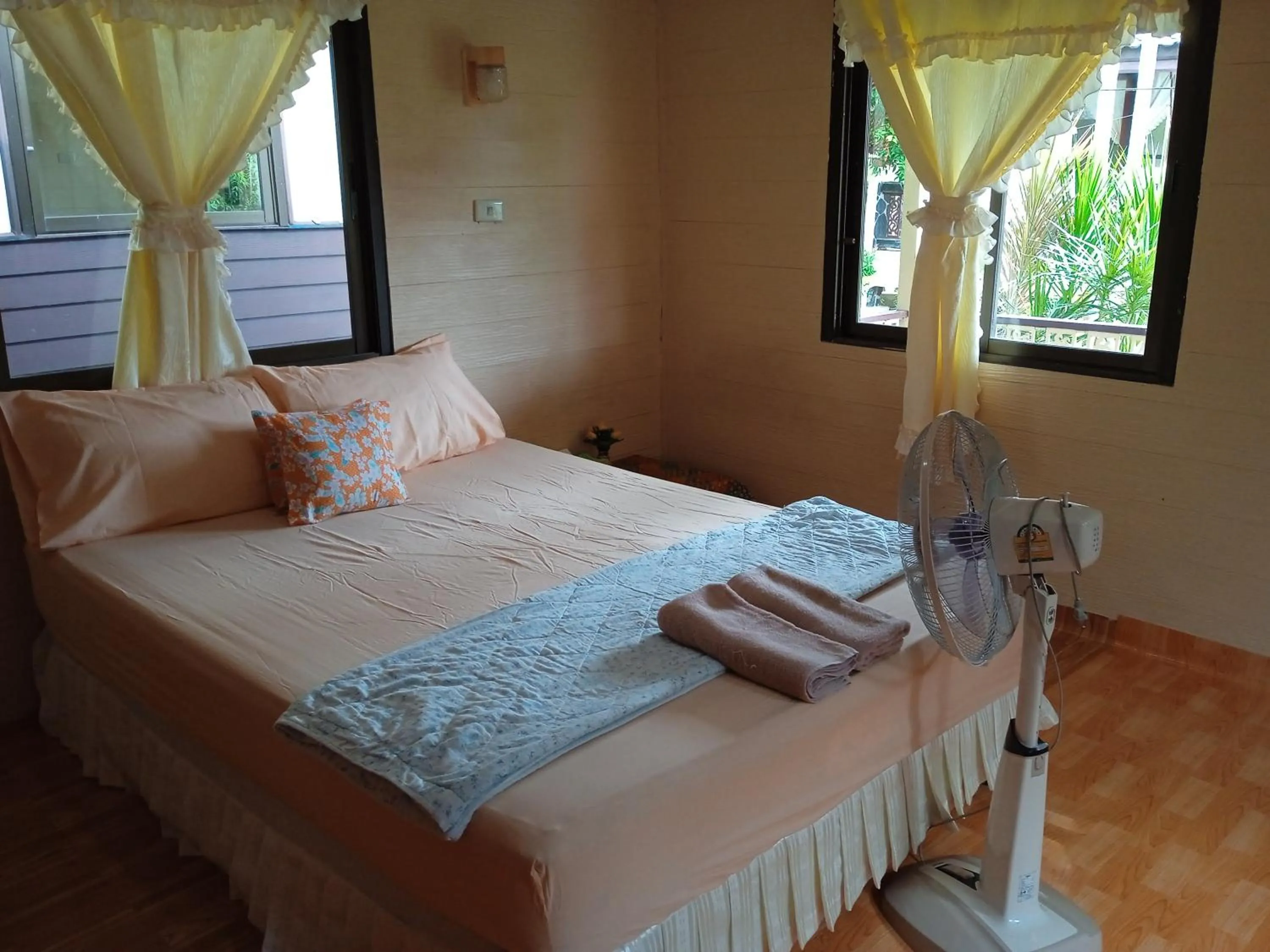 Bed in Starlight Haadrin Resort