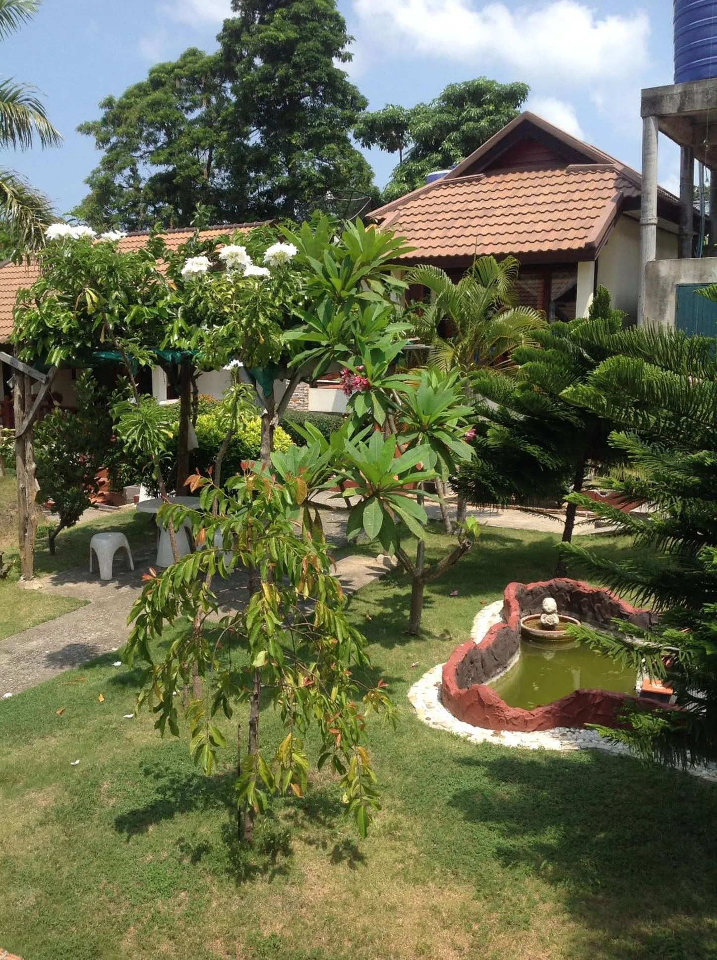 Garden view in Starlight Haadrin Resort