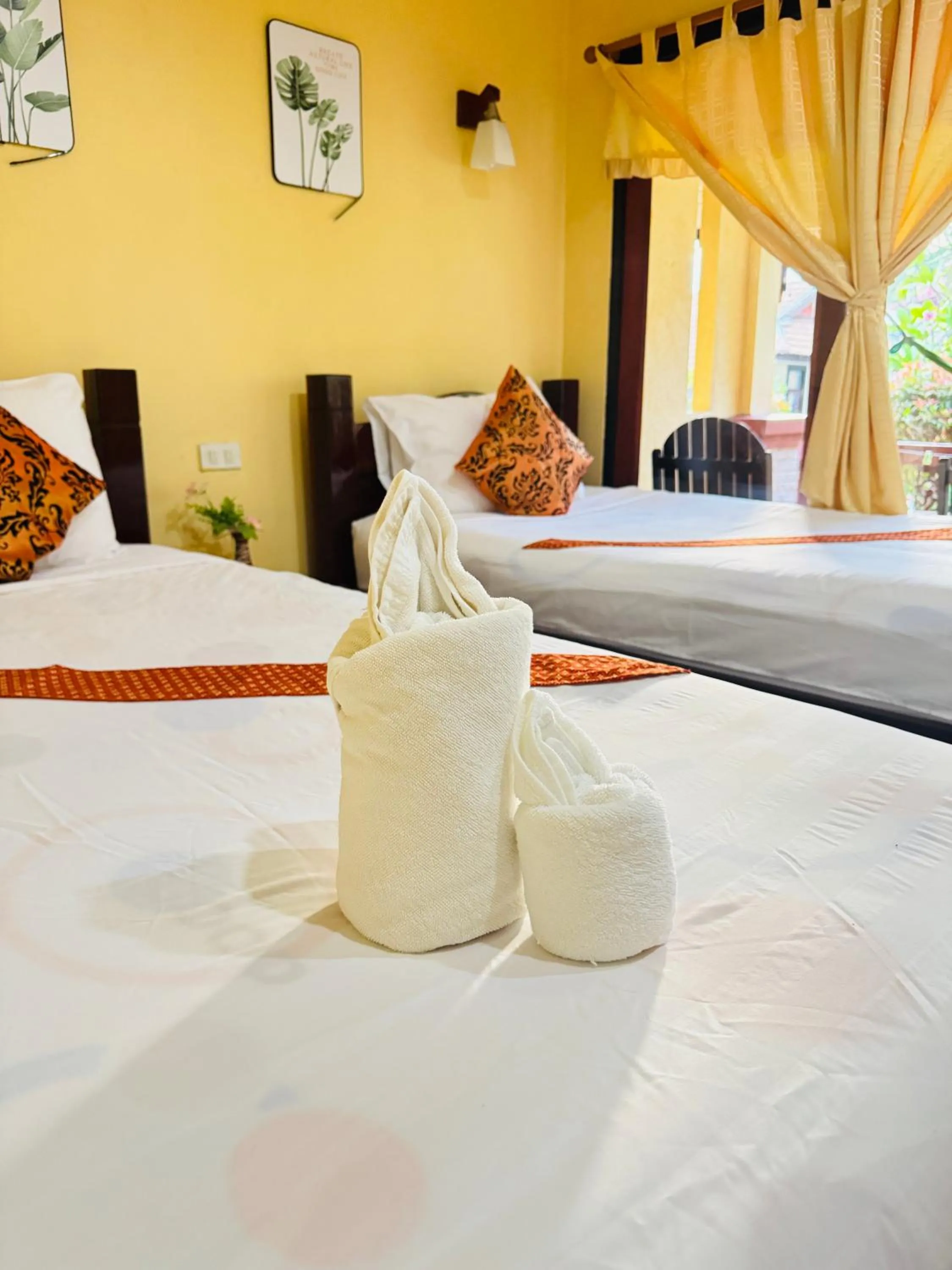 Bed in Starlight Haadrin Resort