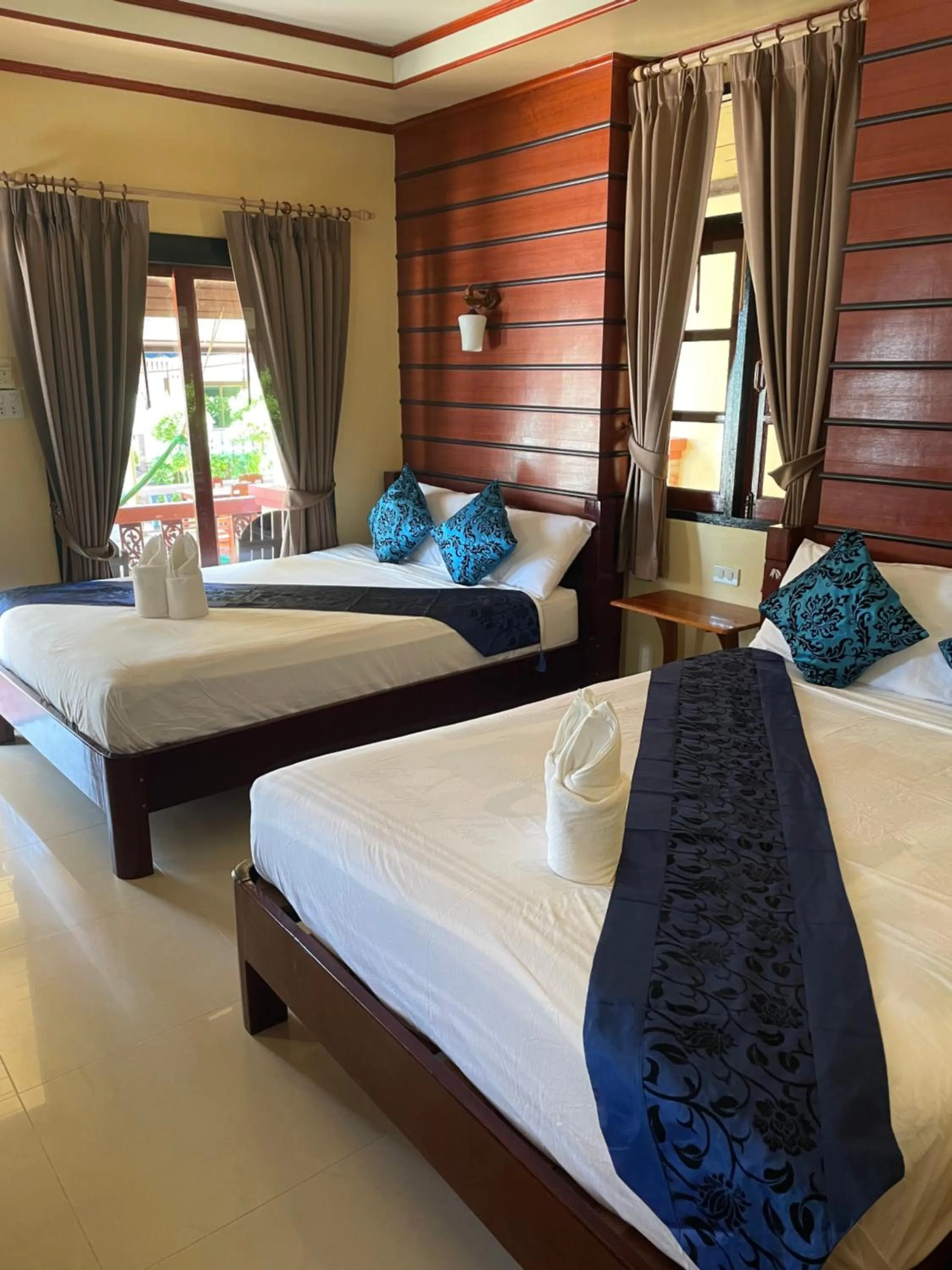 Bed in Starlight Haadrin Resort