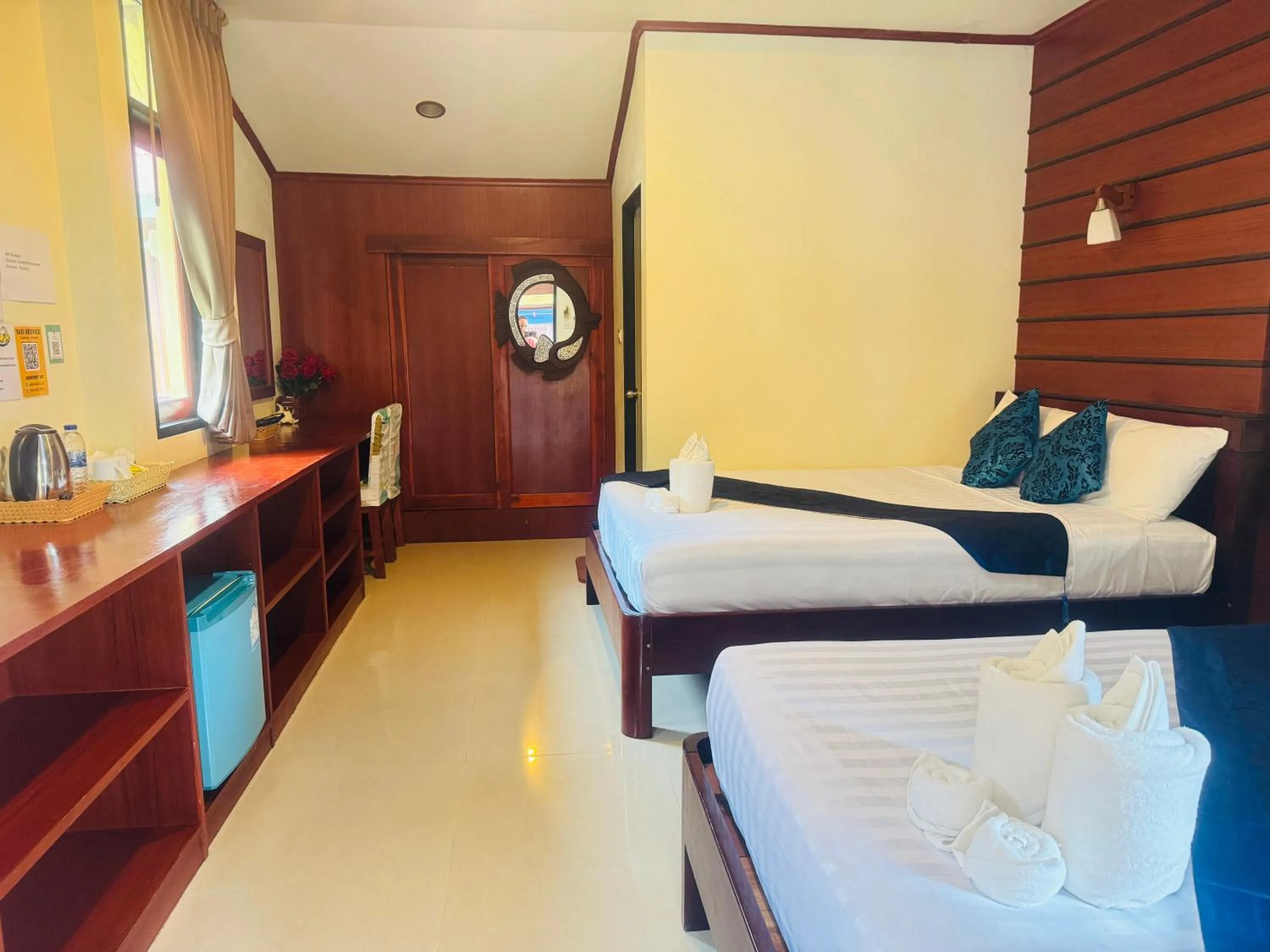 Bed in Starlight Haadrin Resort