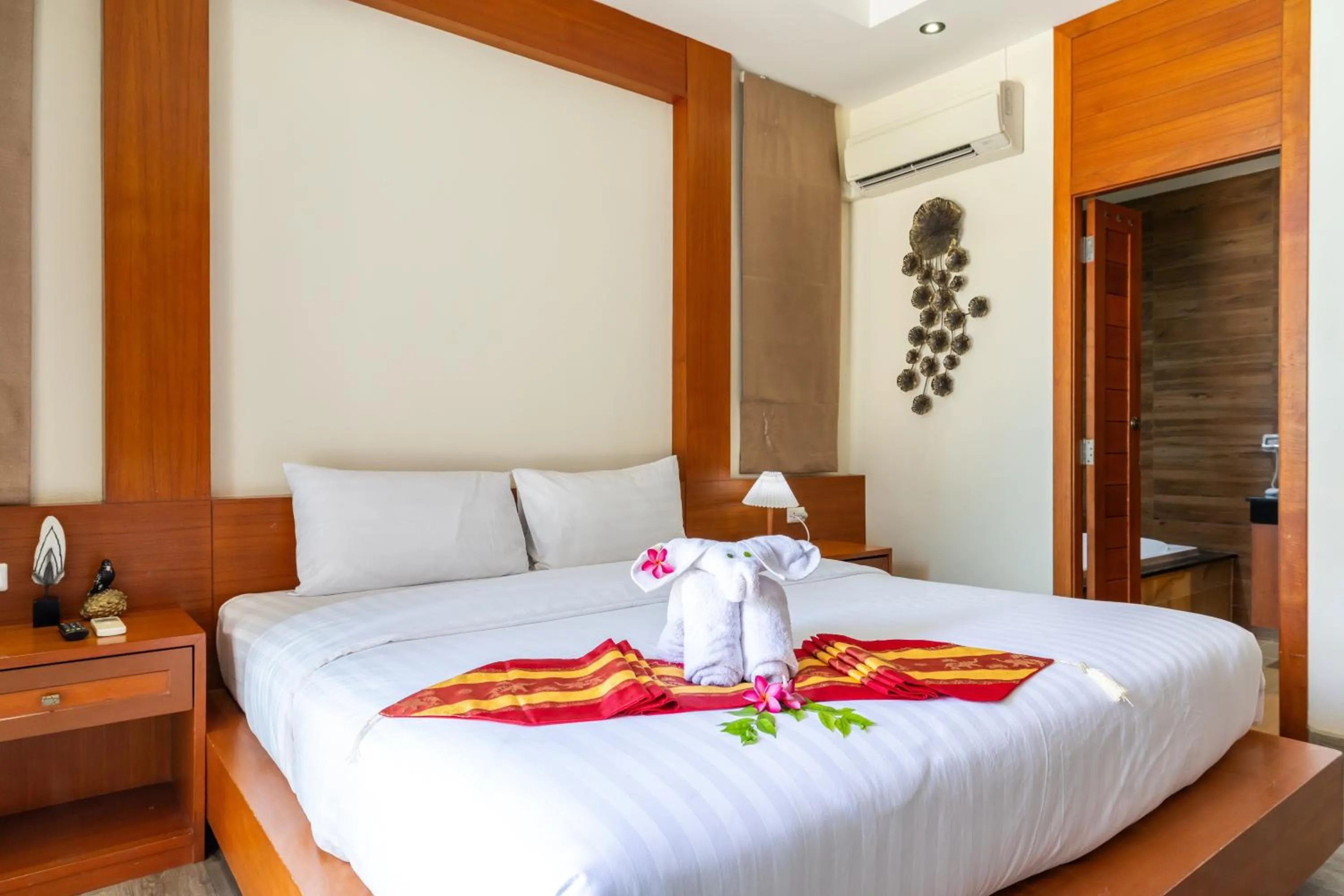 Bed in Phuket Meet Holiday Hotel-Rawai 普吉岛相遇花园度假酒店-拉威店