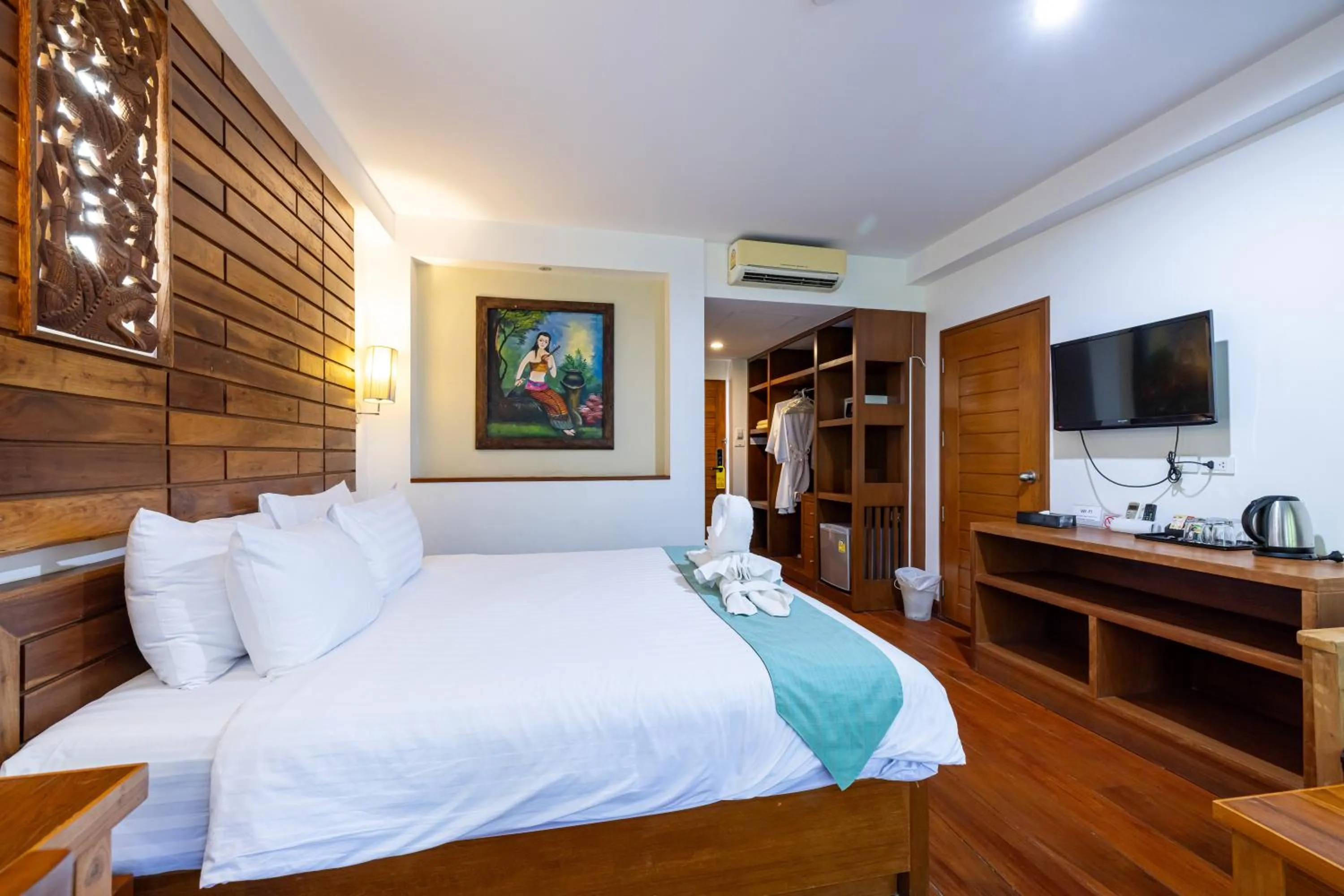 Bed in Phuket Meet Holiday Hotel-Rawai 普吉岛相遇花园度假酒店-拉威店