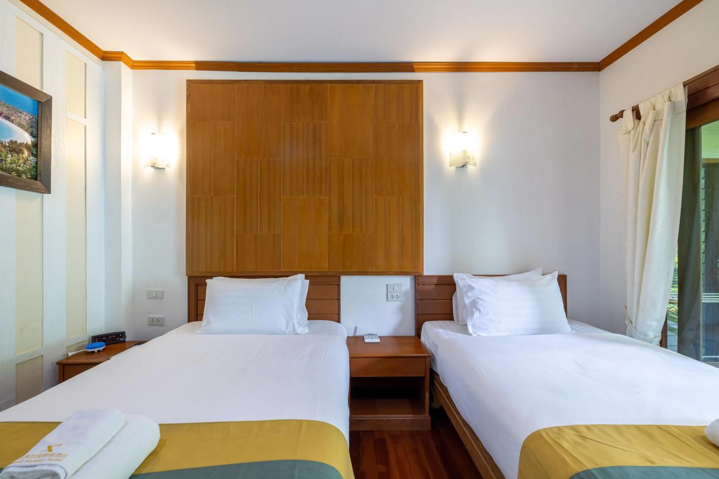 Bed in Phuket Meet Holiday Hotel-Rawai 普吉岛相遇花园度假酒店-拉威店