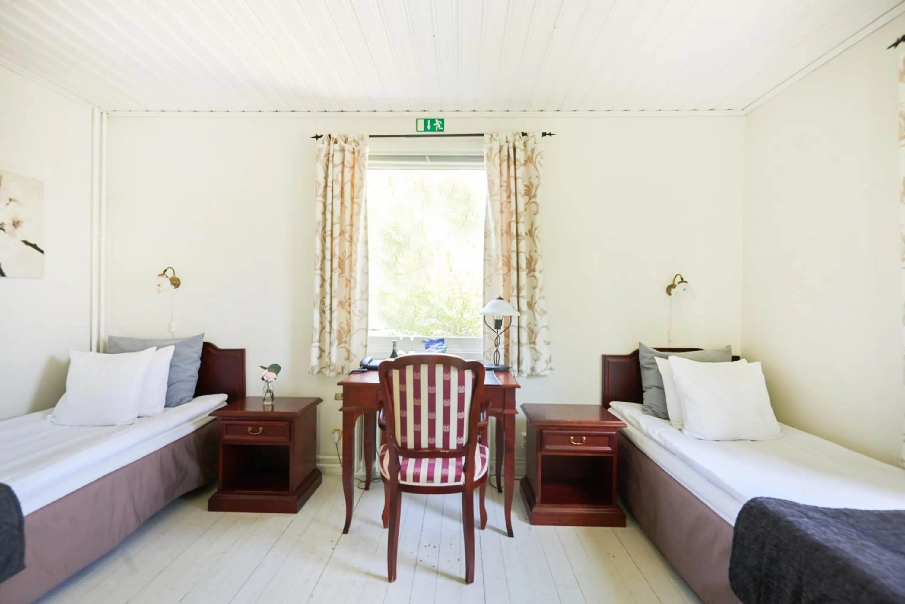 Photo of the whole room, Bed in Hotell Björkhaga