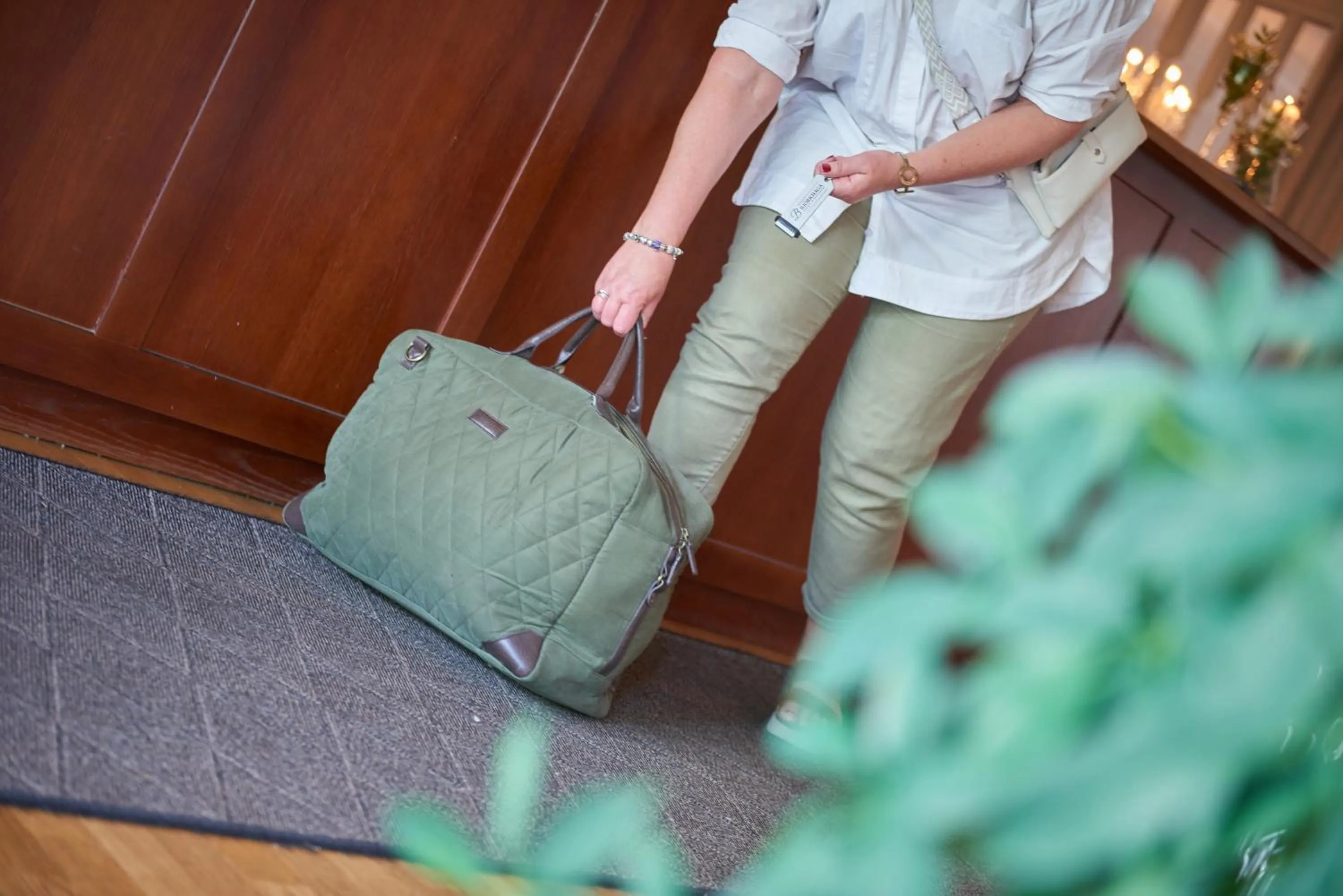 Lobby or reception in Hotell Björkhaga