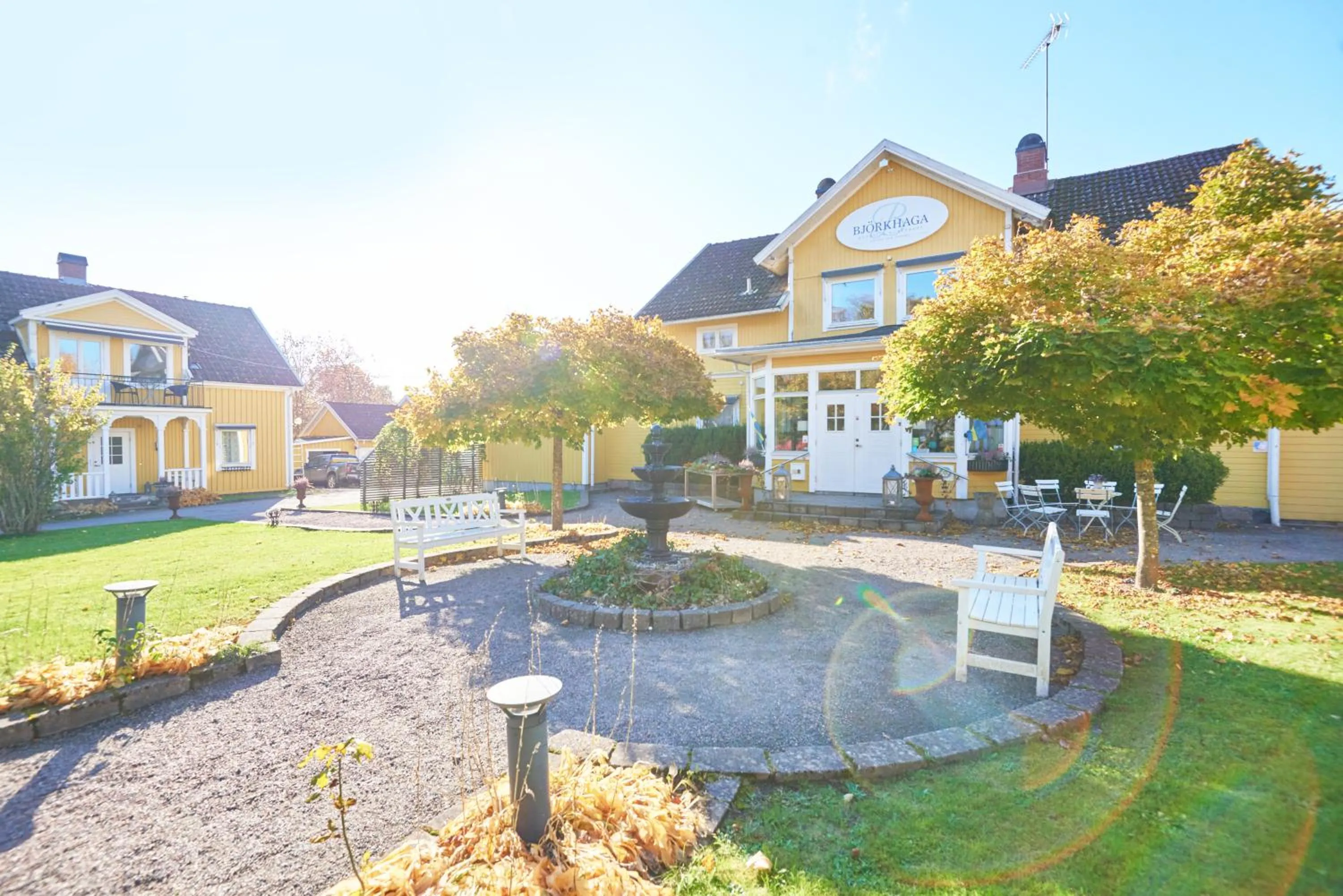 Property building in Hotell Björkhaga