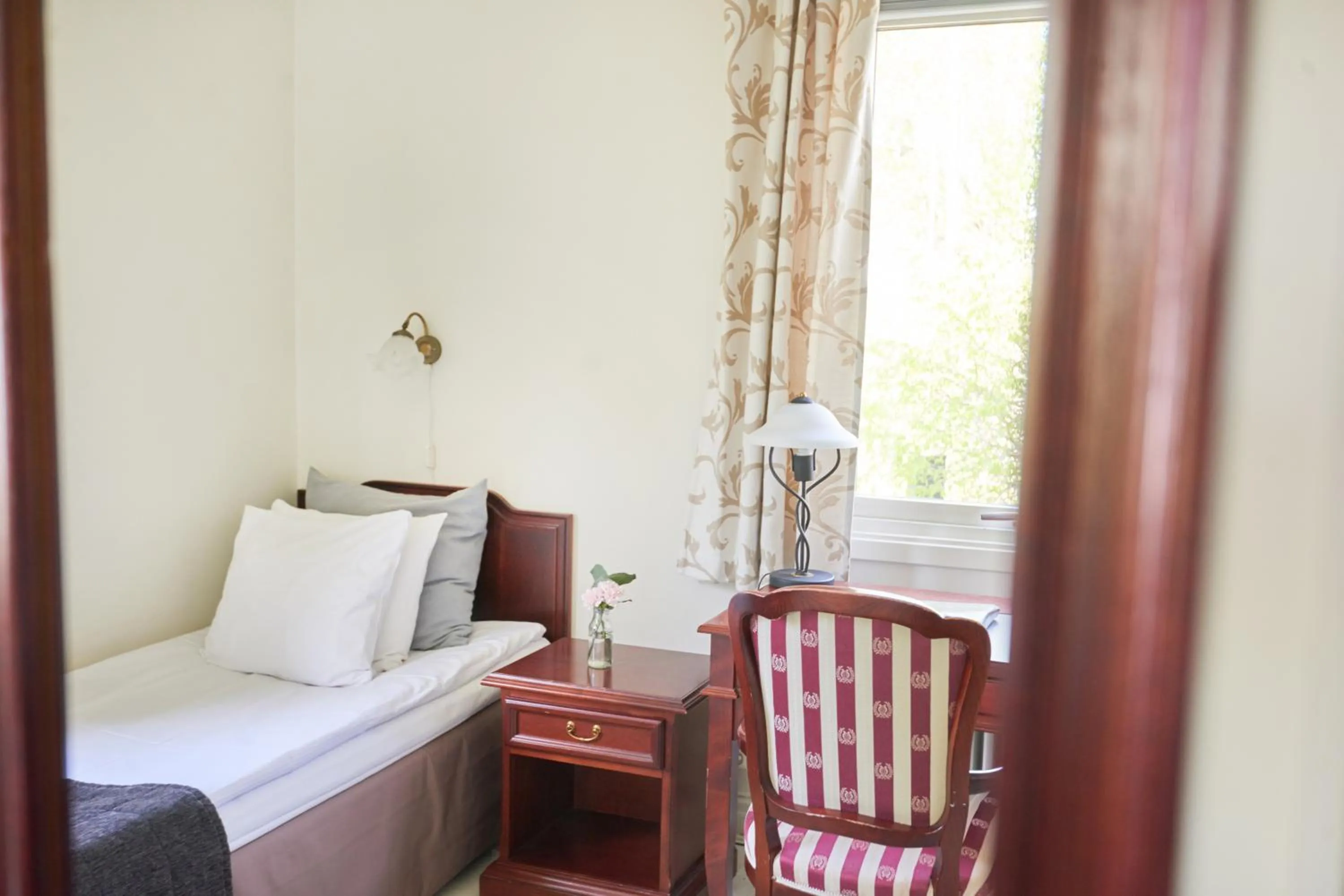 Photo of the whole room, Bed in Hotell Björkhaga