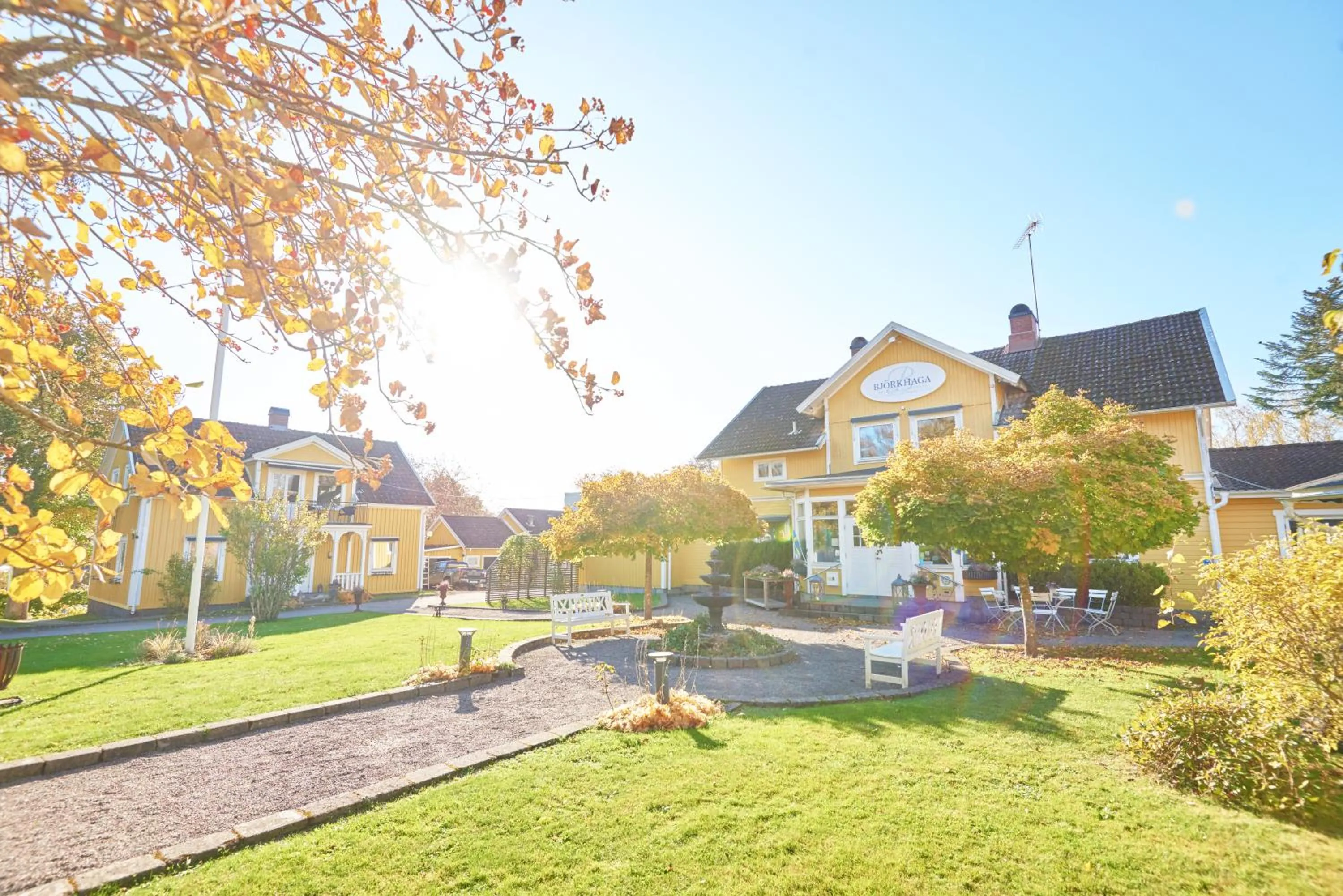 Property building in Hotell Björkhaga