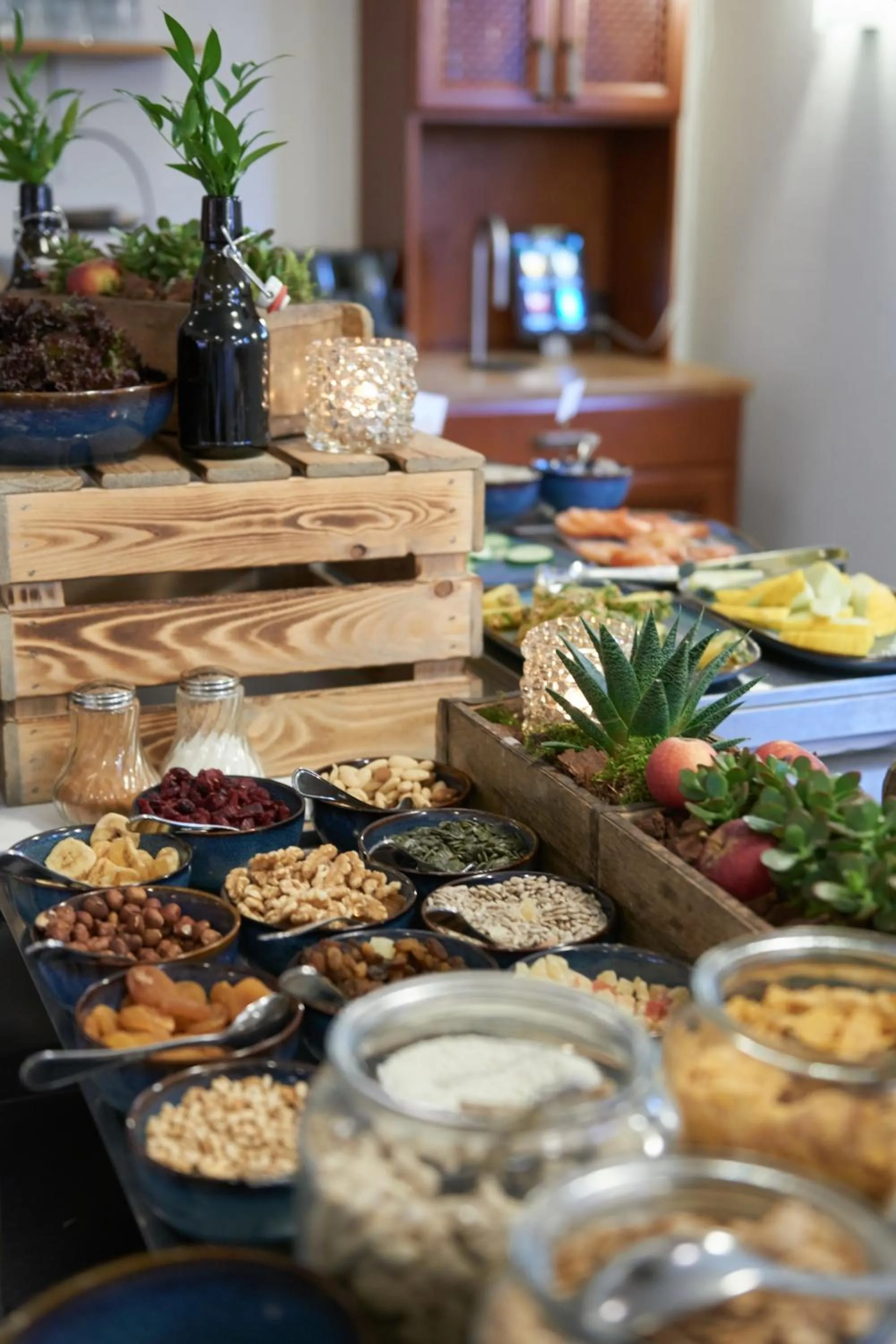 Buffet breakfast in Hotell Björkhaga