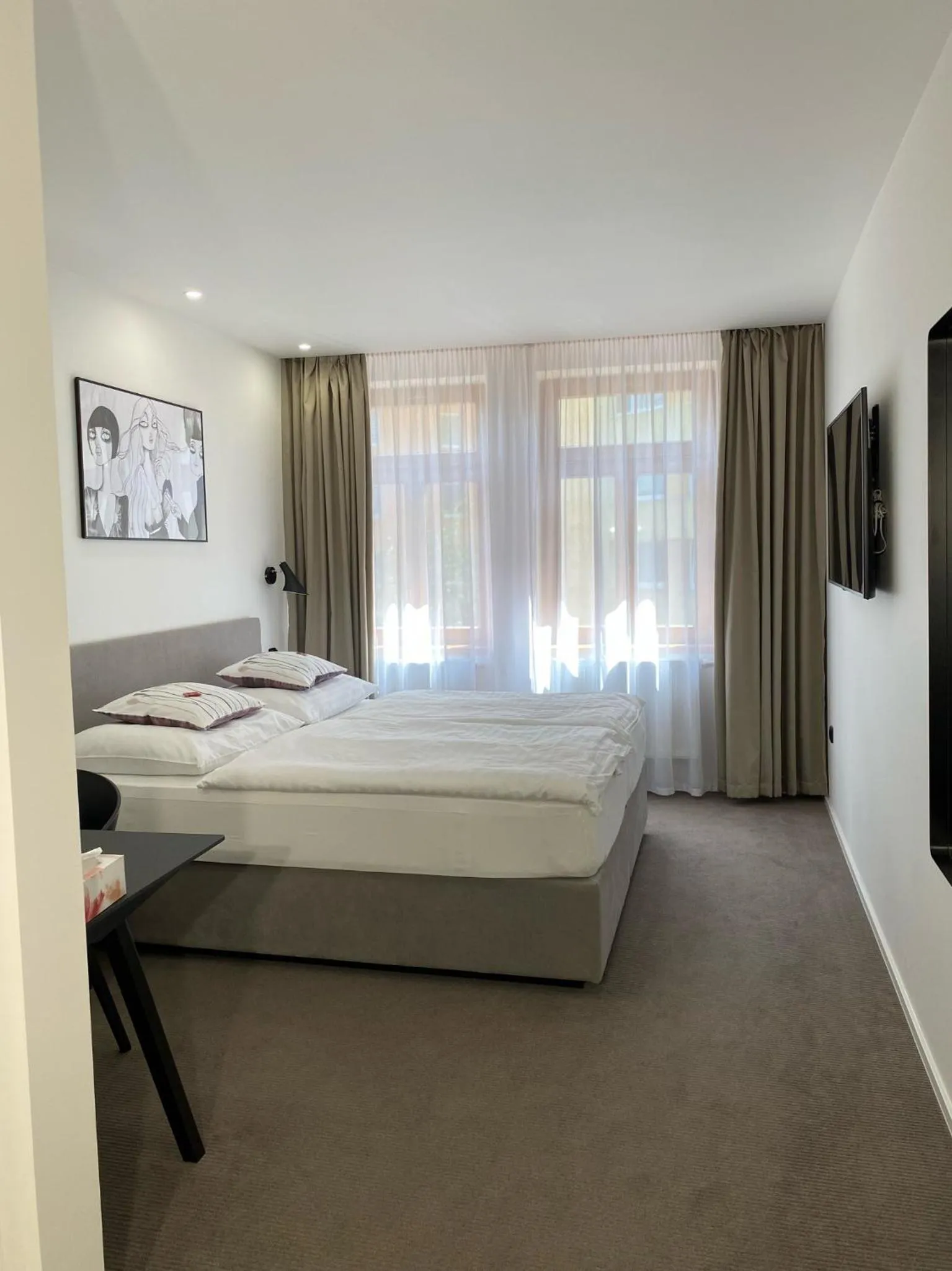 Bed in Rozmaryn Hotel B&B