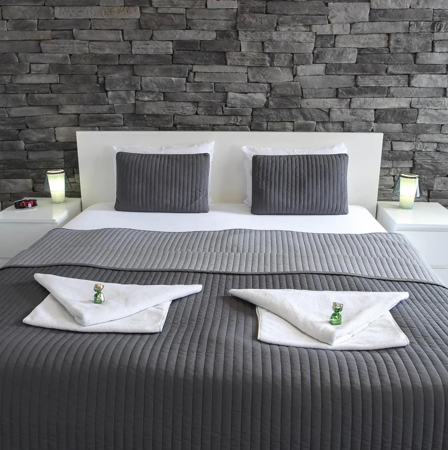 Bed in Rozmaryn Hotel B&B