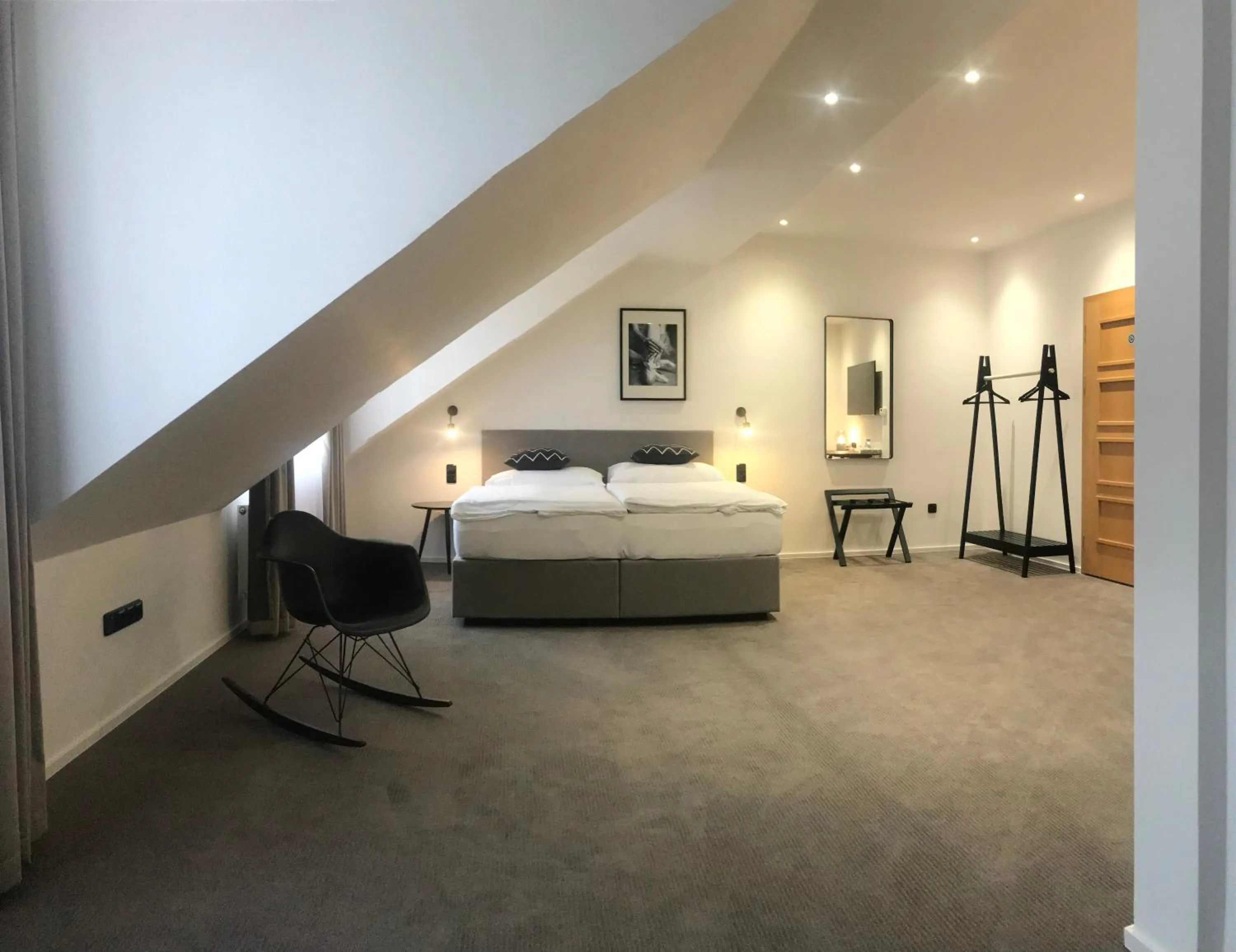 Bed in Rozmaryn Hotel B&B