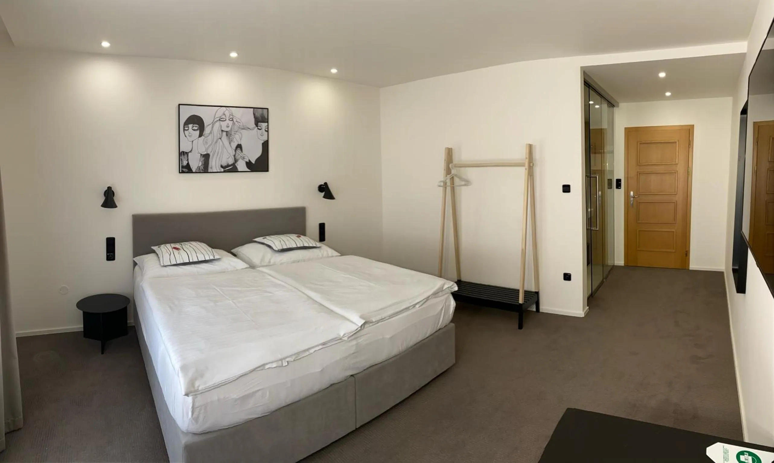 Bed in Rozmaryn Hotel B&B