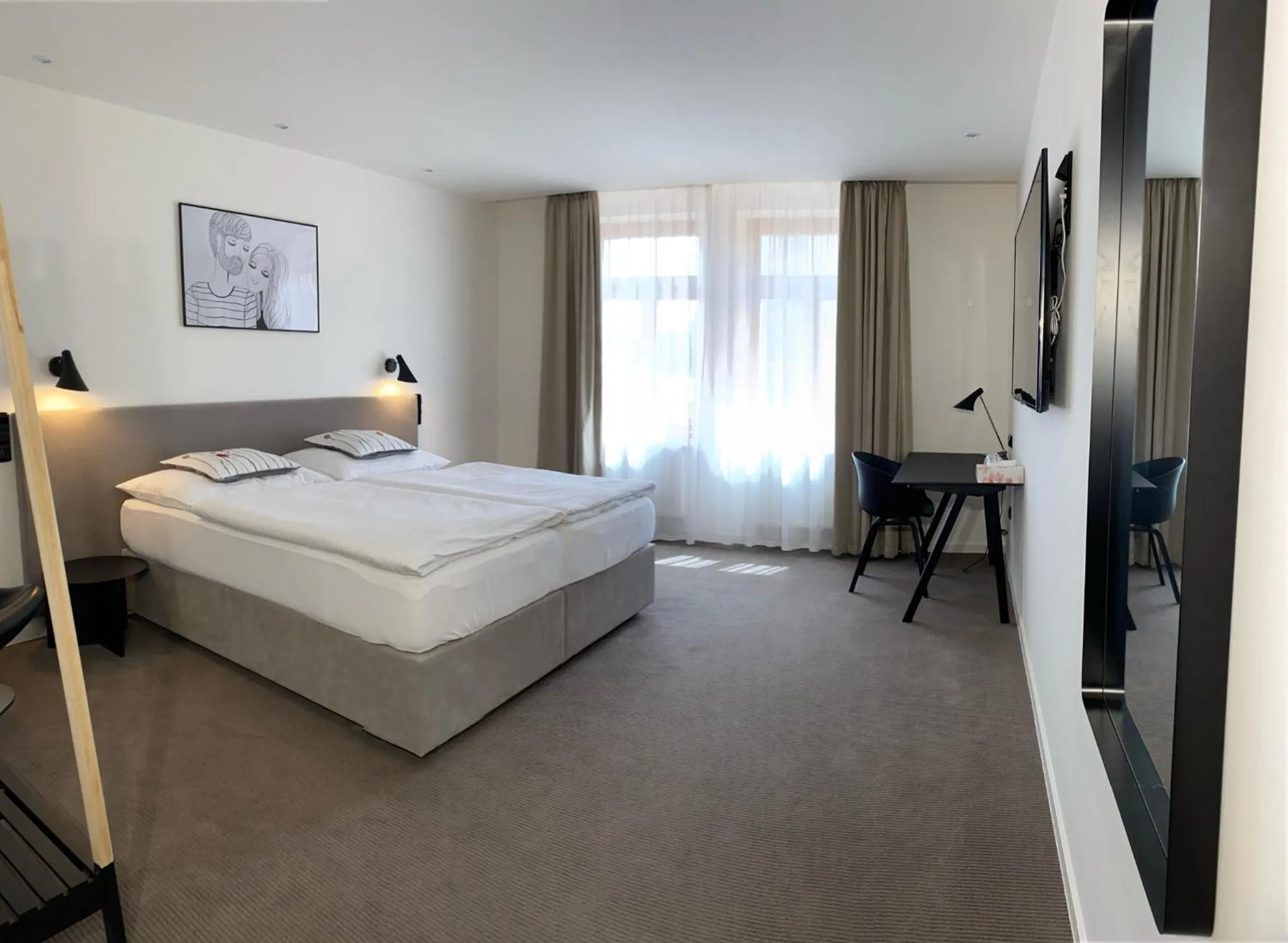 Photo of the whole room, Bed in Rozmaryn Hotel B&B