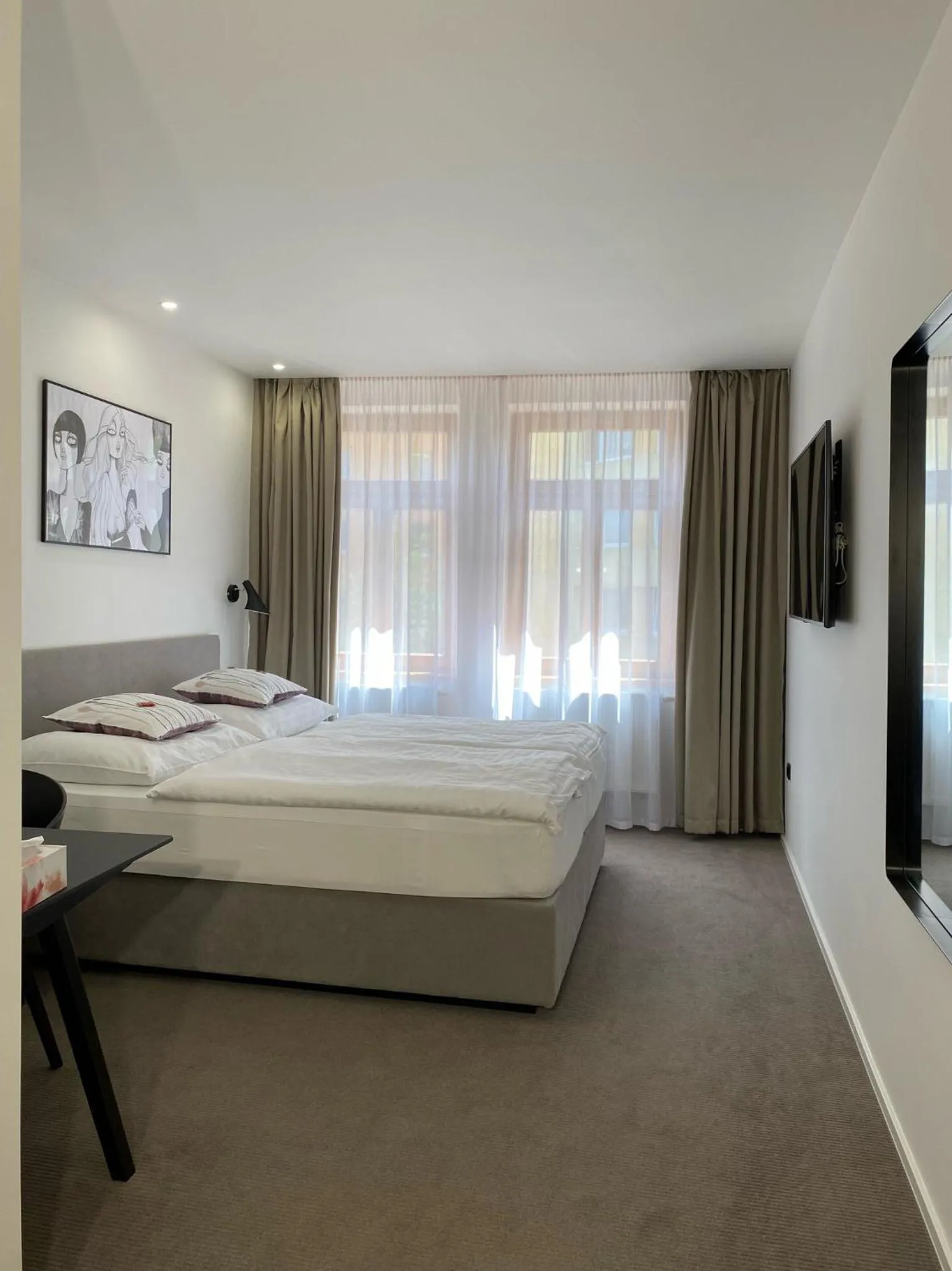 Bed in Rozmaryn Hotel B&B