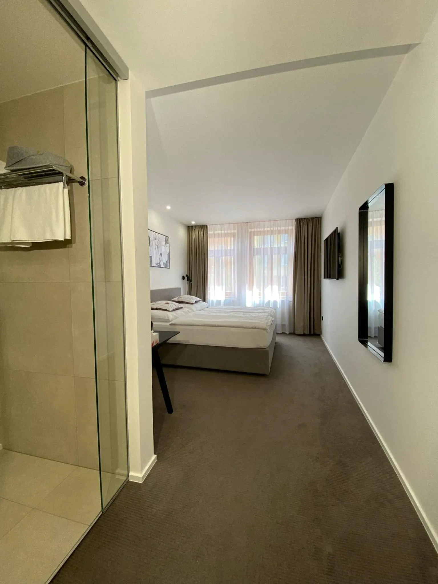 Bed in Rozmaryn Hotel B&B