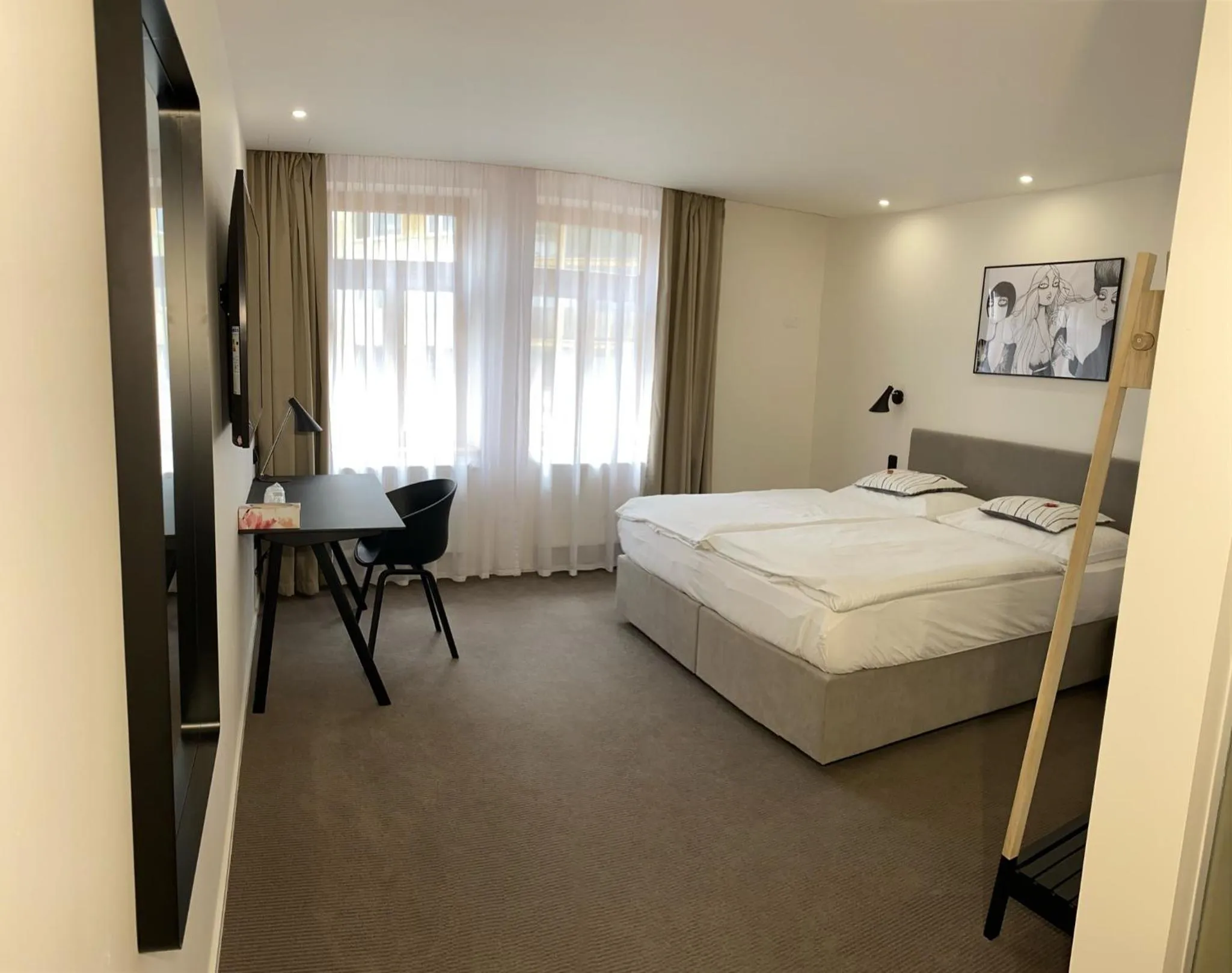 Bed in Rozmaryn Hotel B&B