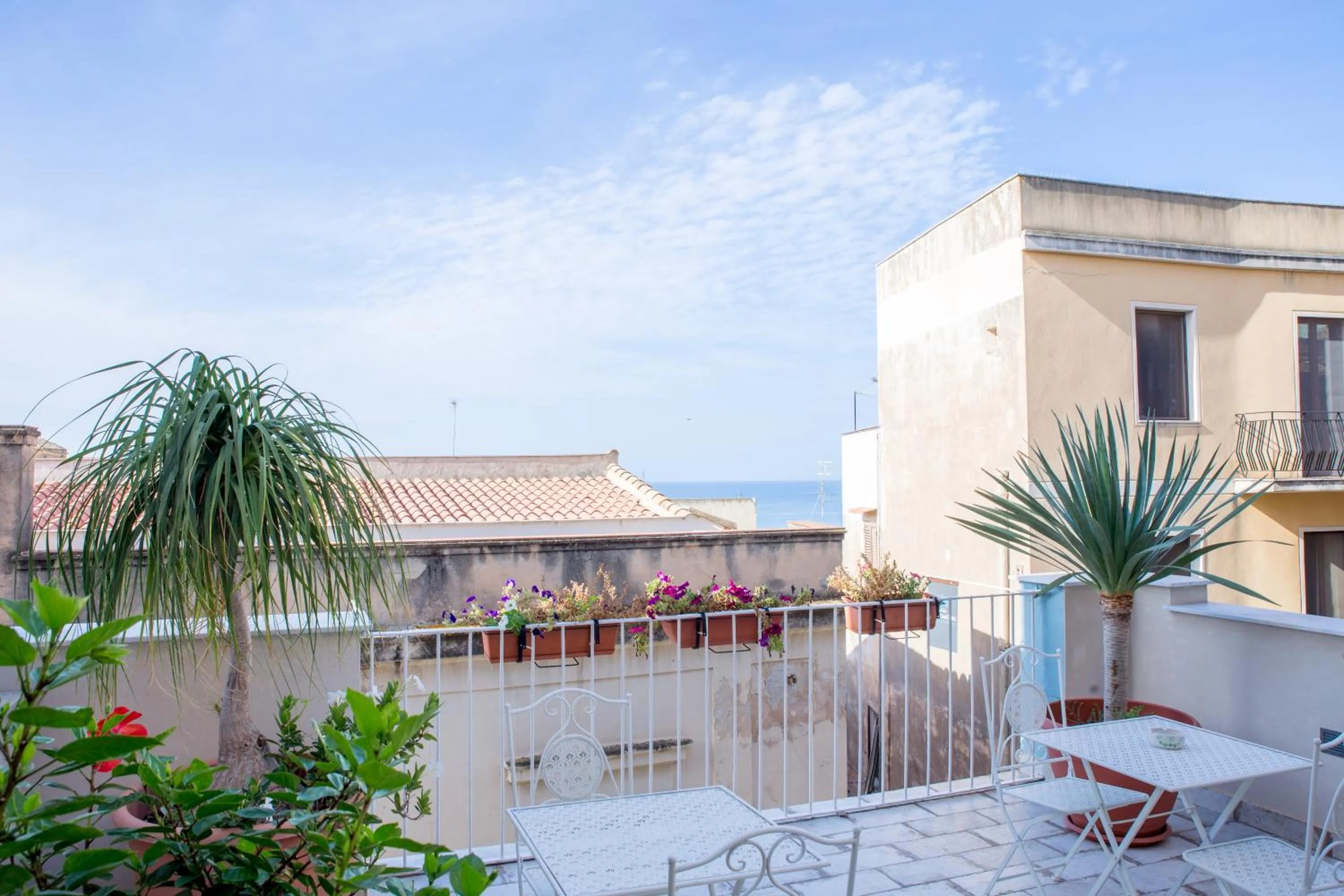 Patio in Casa dell'Aromatario b&b