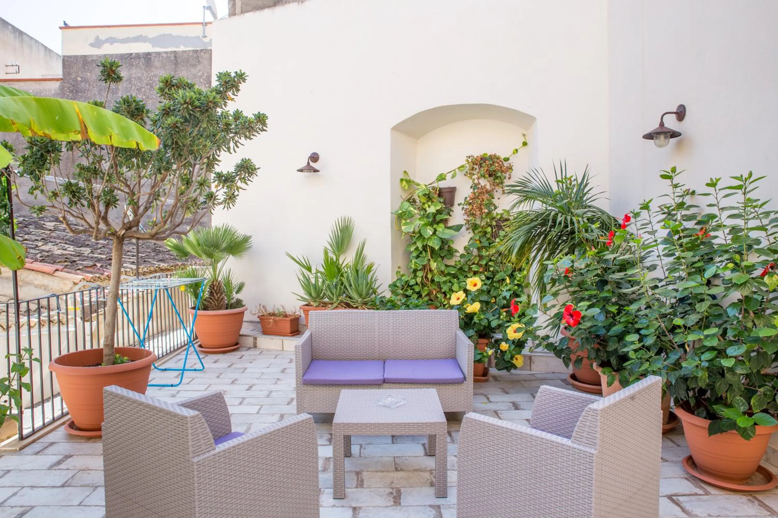 Patio in Casa dell'Aromatario b&b