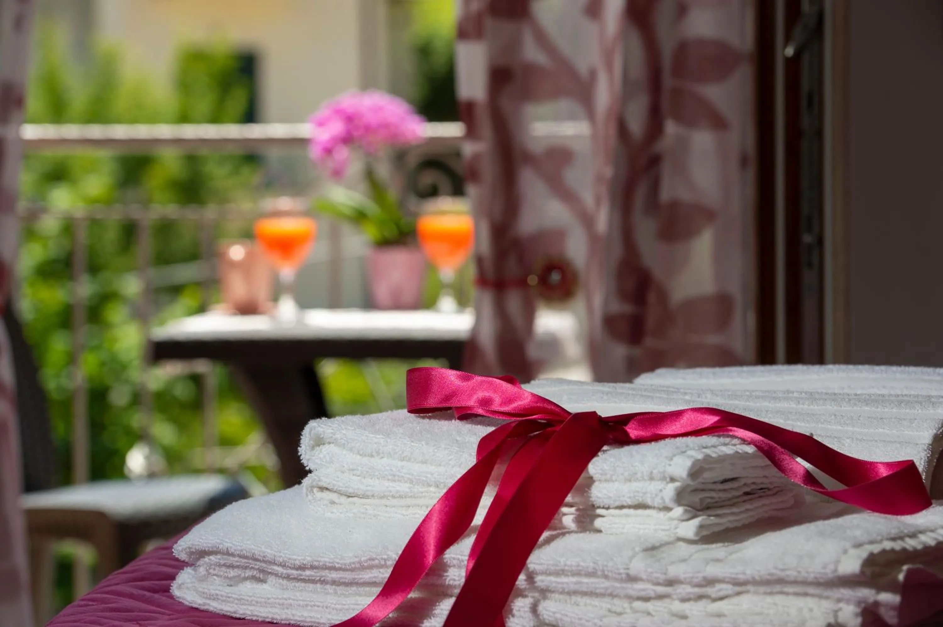 Balcony/Terrace, Bed in B&B Il Girasole