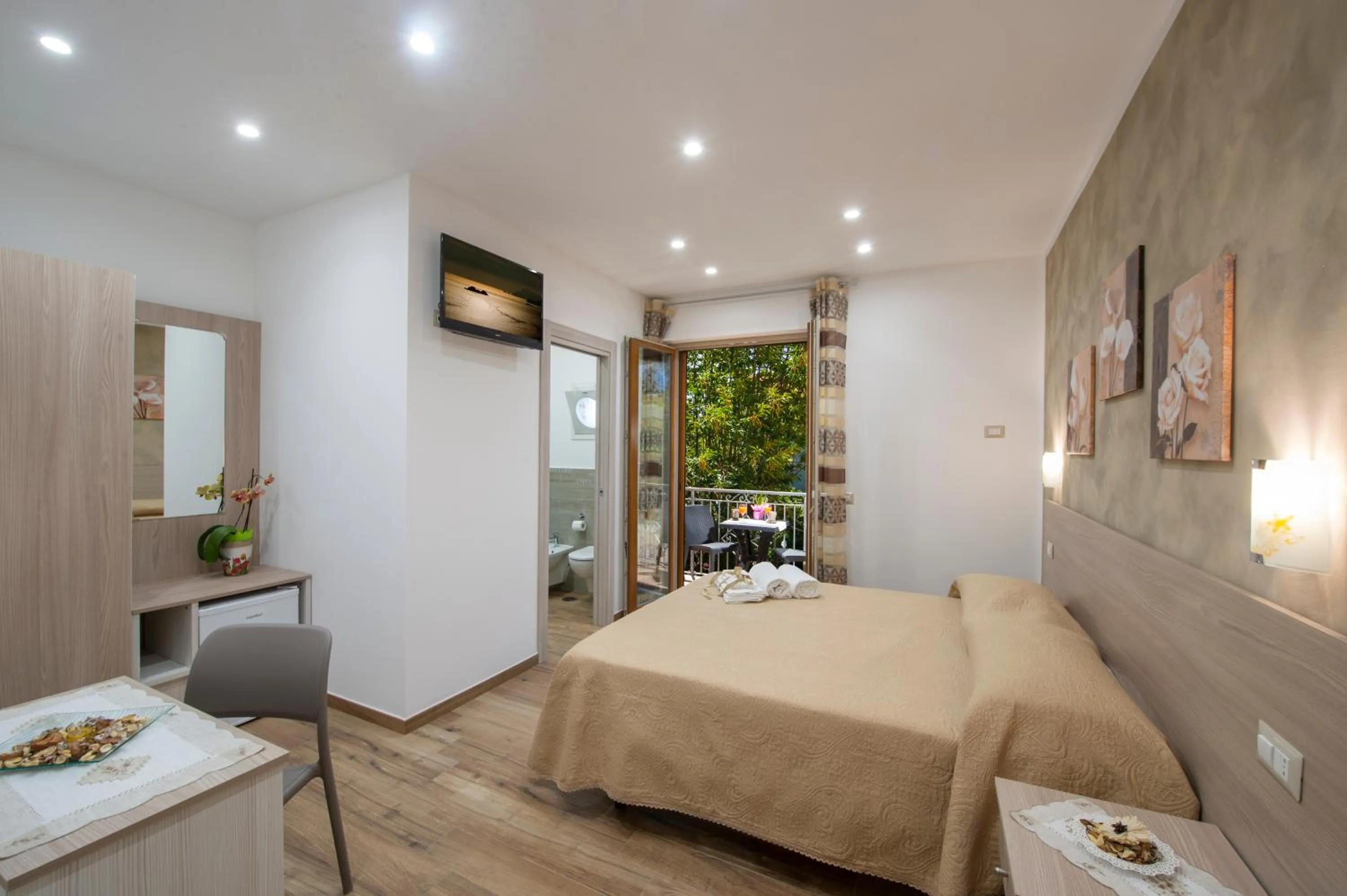 Bed in B&B Il Girasole