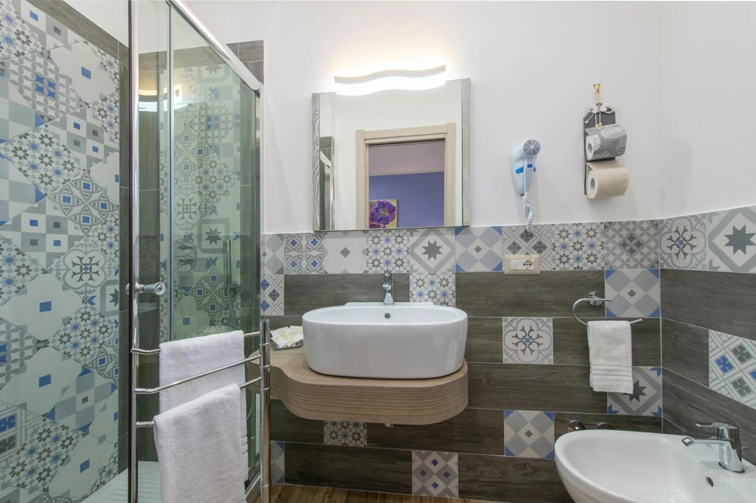 Bathroom in B&B Il Girasole