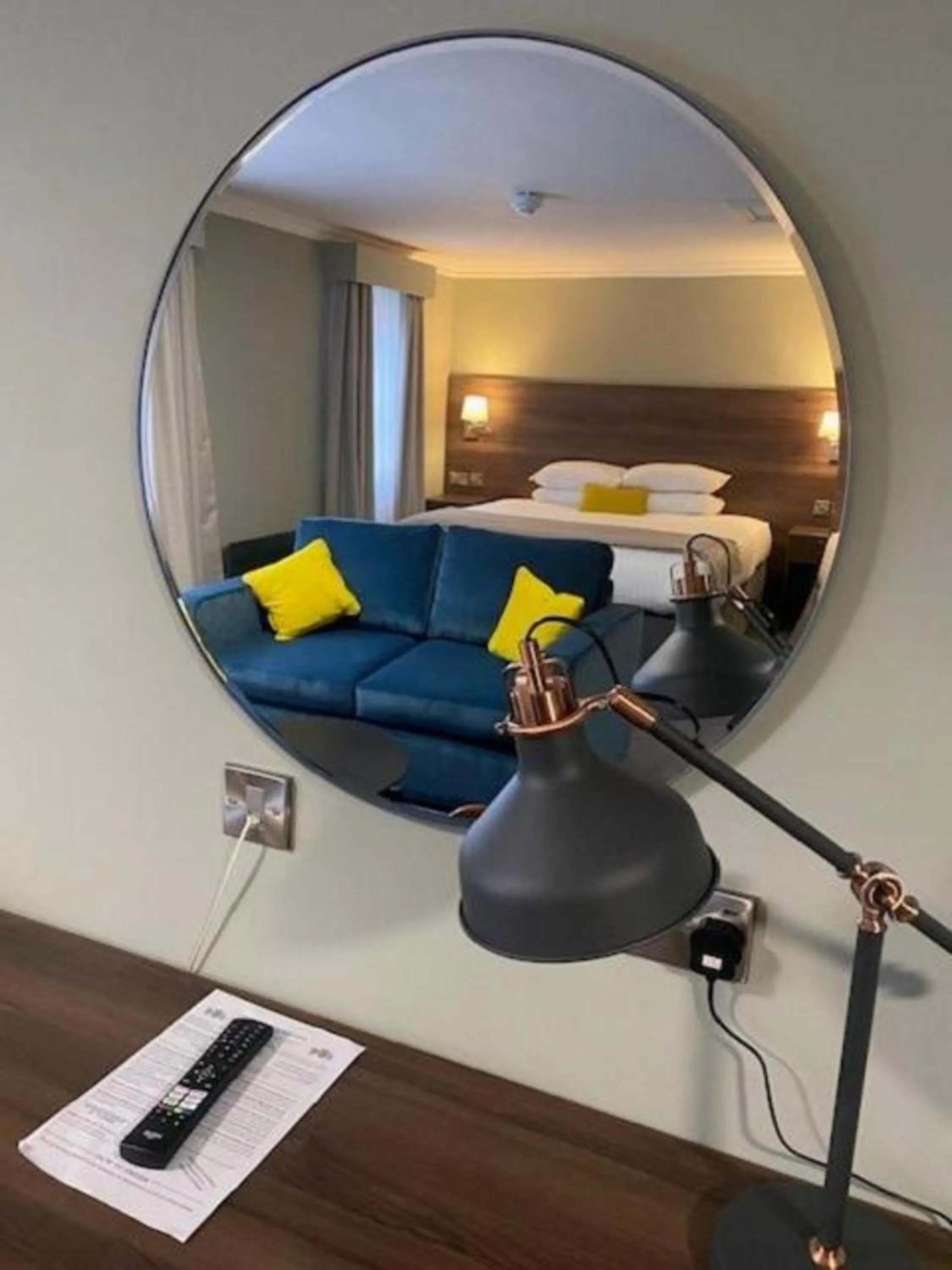 Bedroom in Beaufort Park Hotel