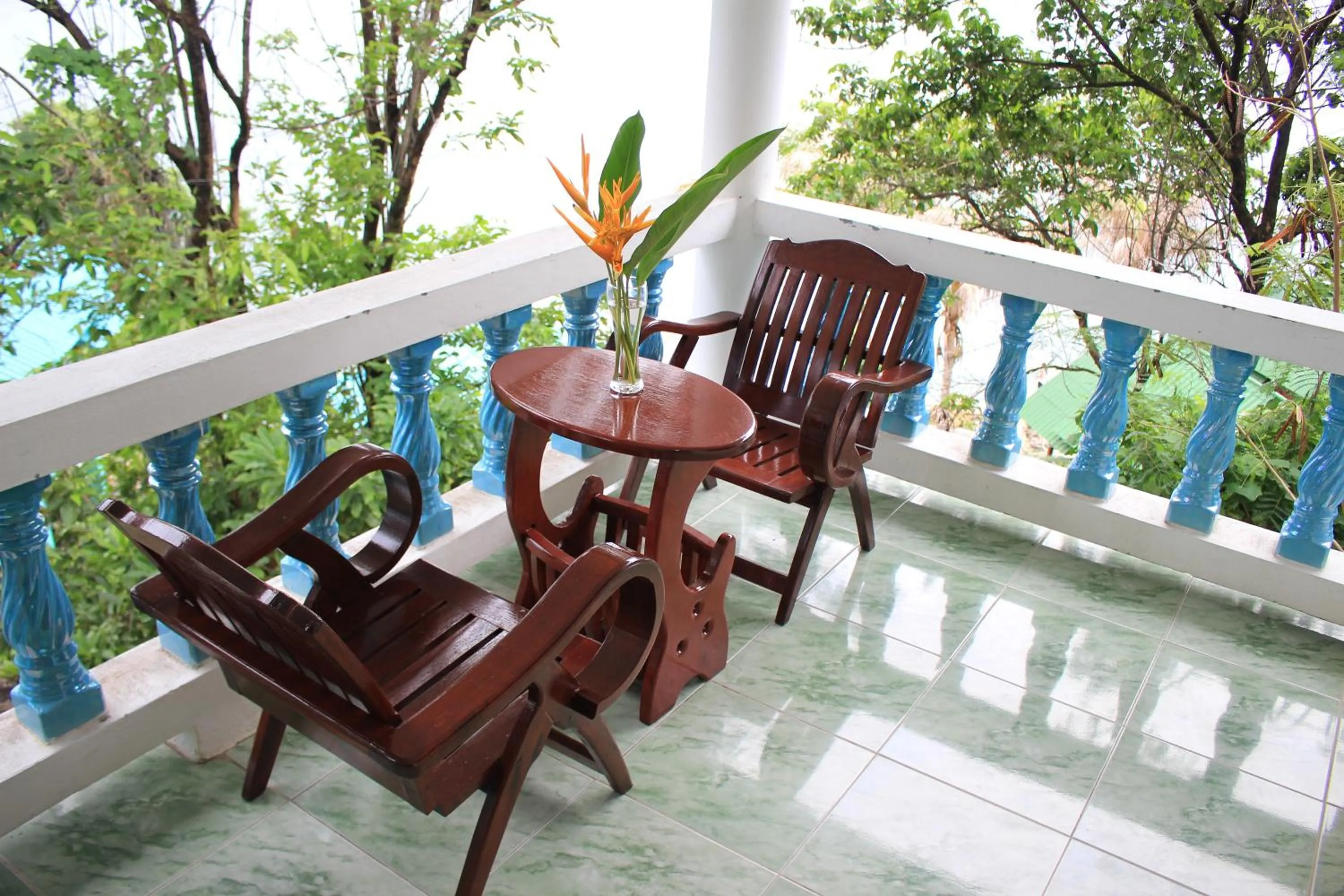 Balcony/Terrace in Dragon Hut Resort