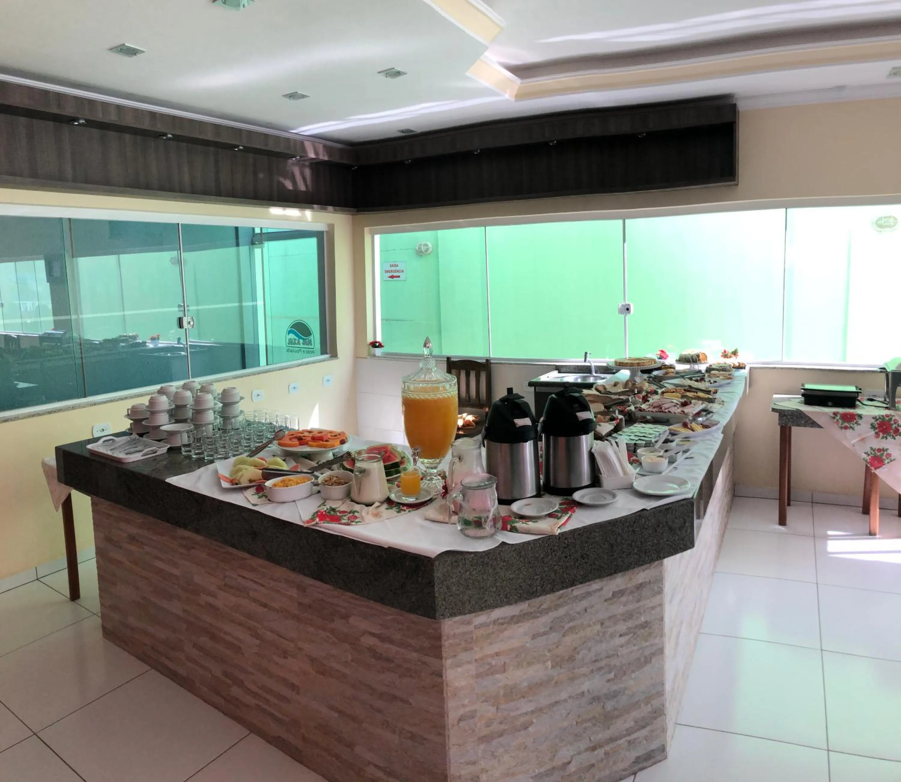 Breakfast in Hotel Pousada Mar Azul