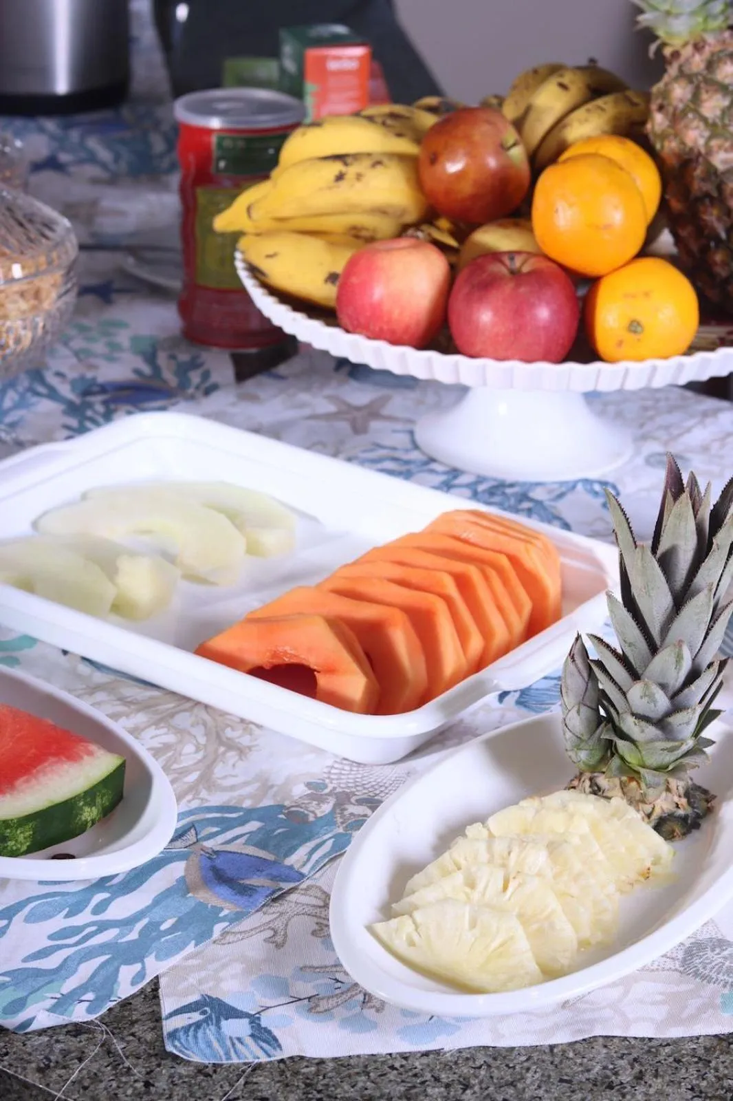 Food and drinks in Hotel Pousada Mar Azul