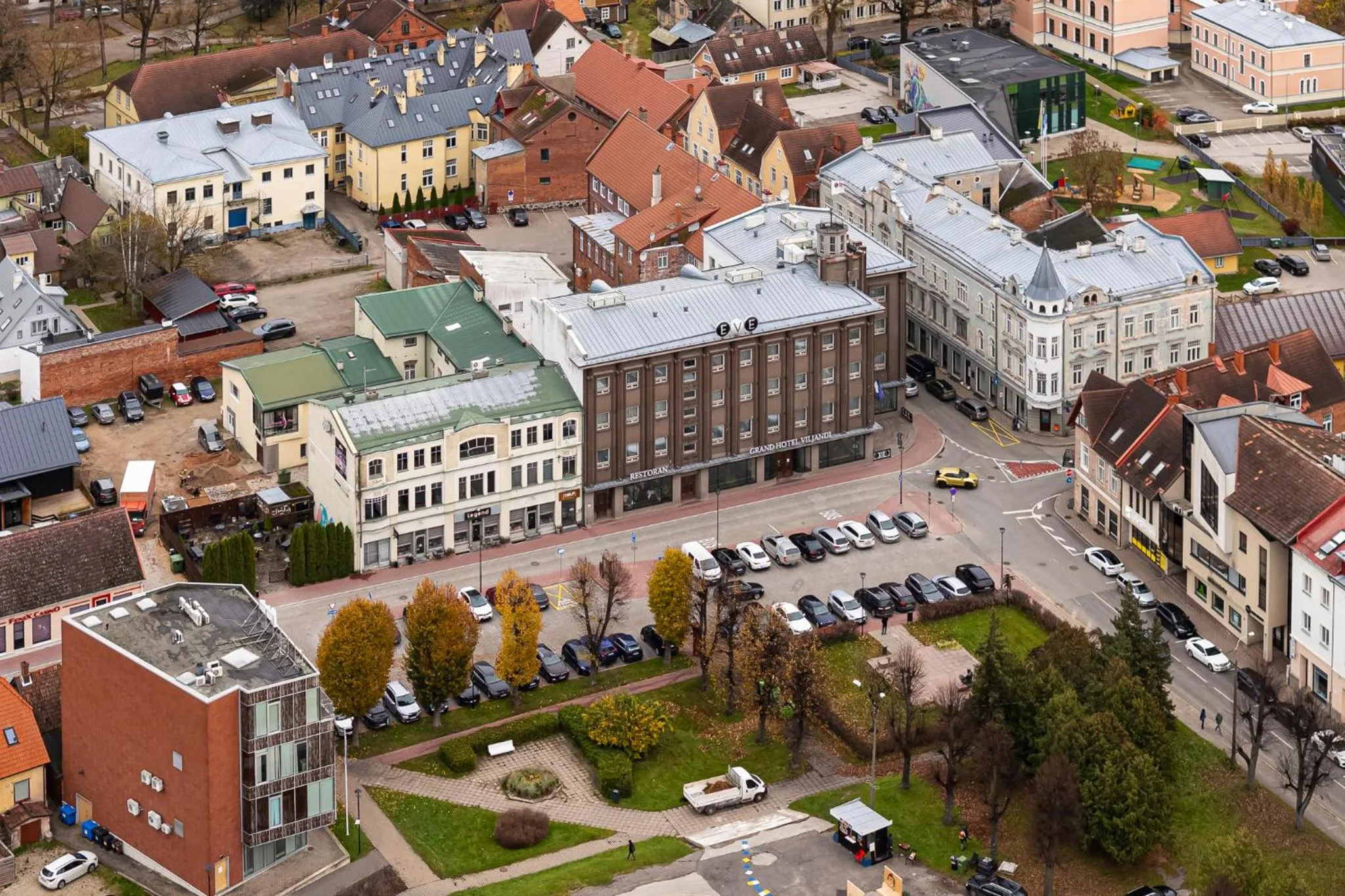 City view in Grand Hotel Viljandi