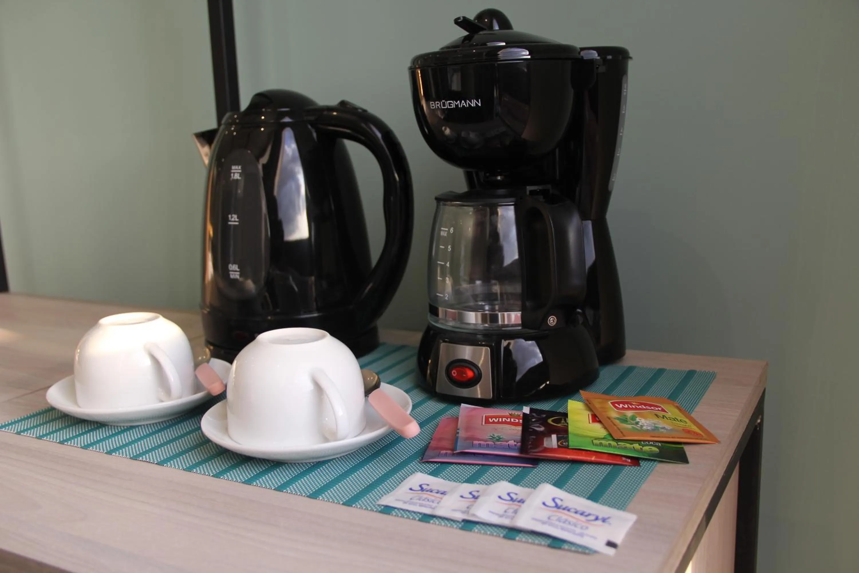 Coffee/tea facilities in Hotel G