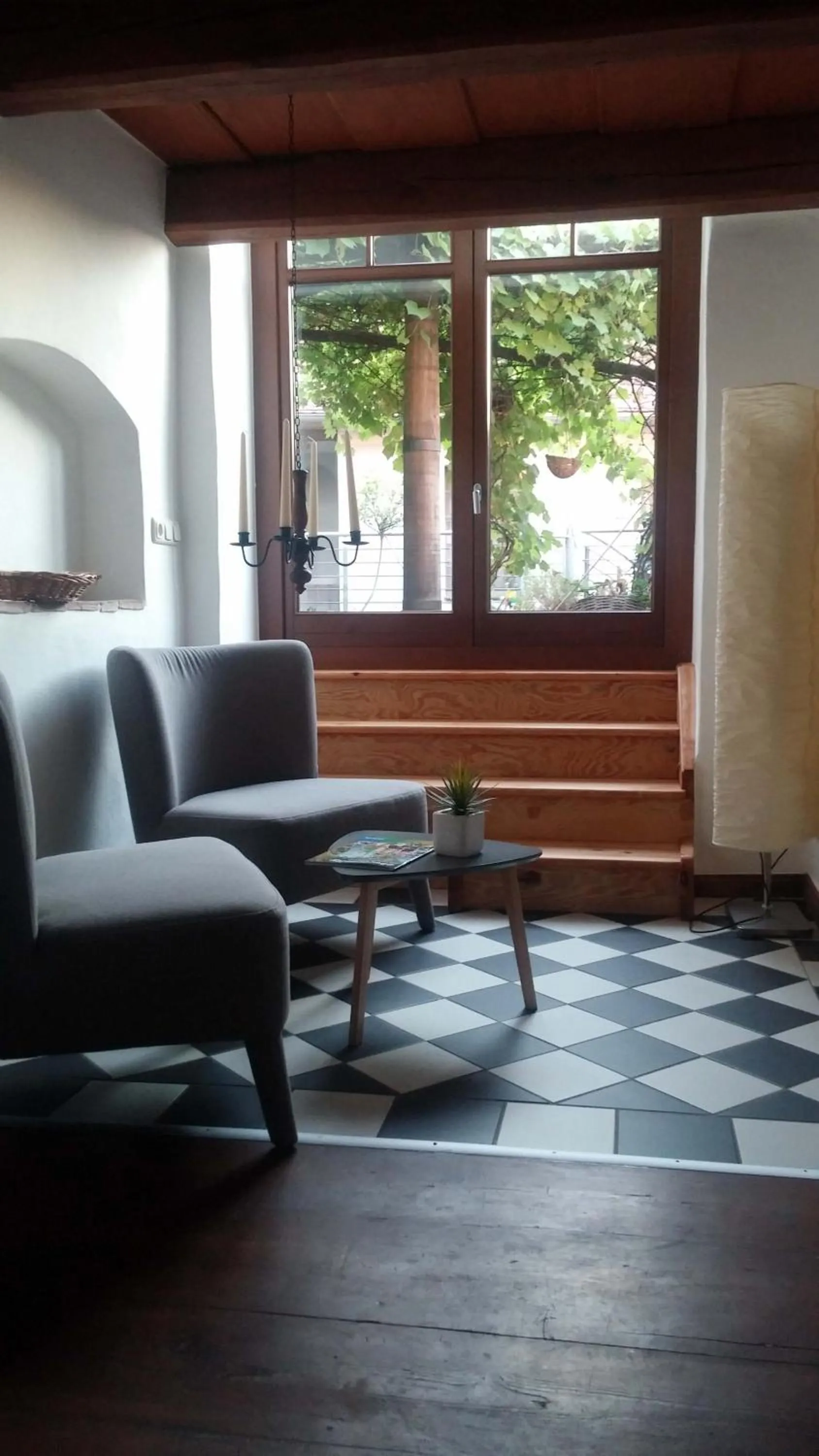 Seating area in Hotel und Gasthof Dreibeiniger Hund