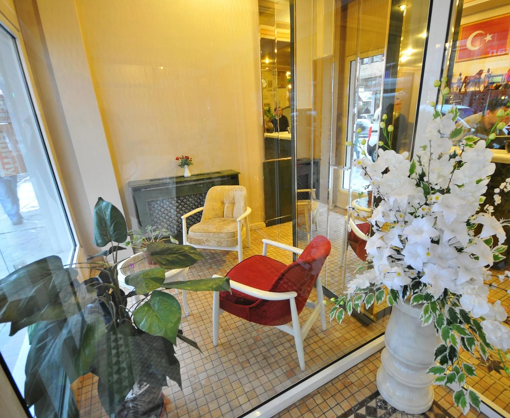 Lobby or reception in Buldum Otel