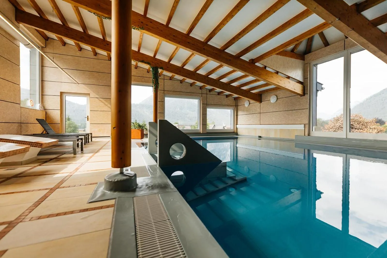 Swimming pool in Appartements Gladbach
